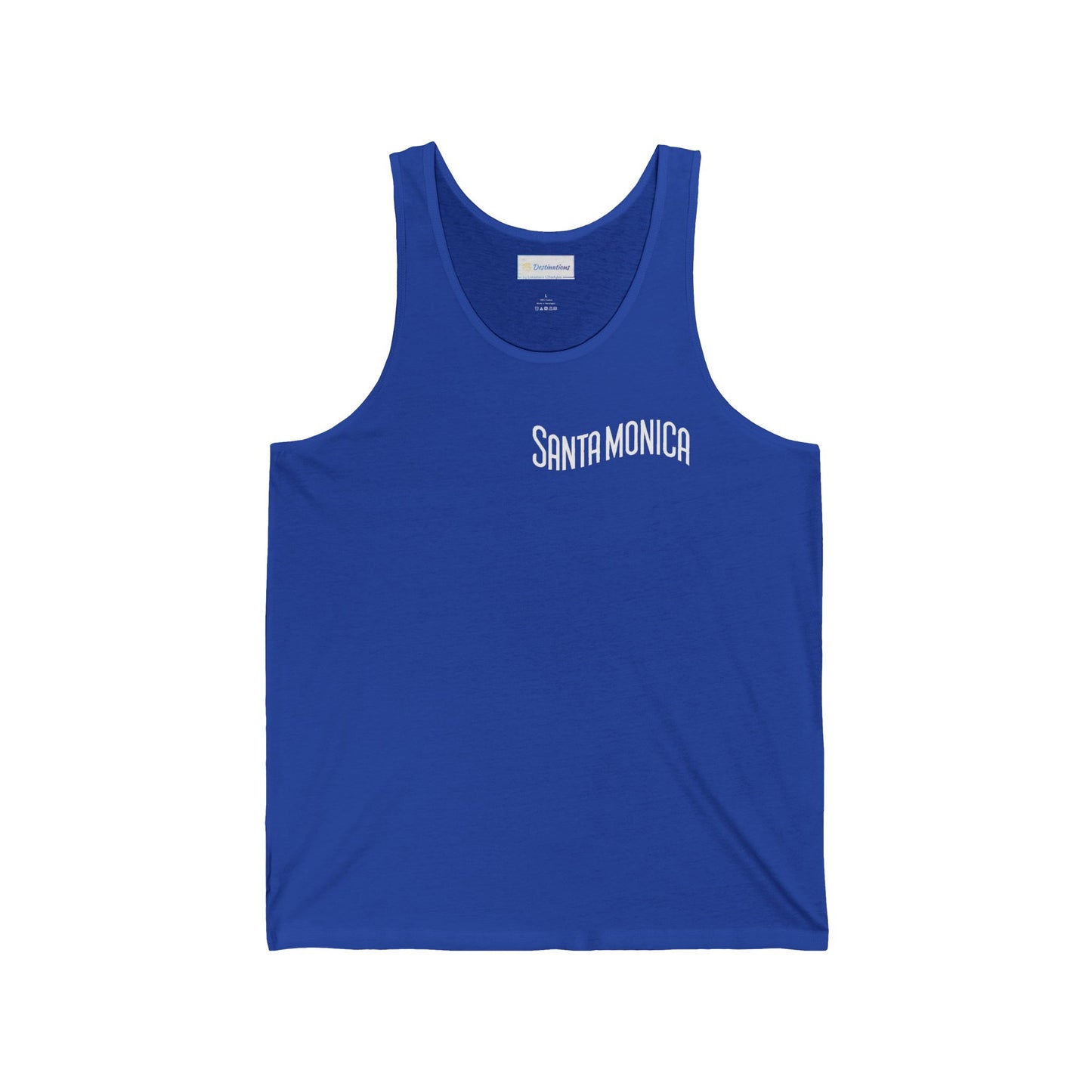 Vibrant Santa Monica Unisex Jersey Tank
