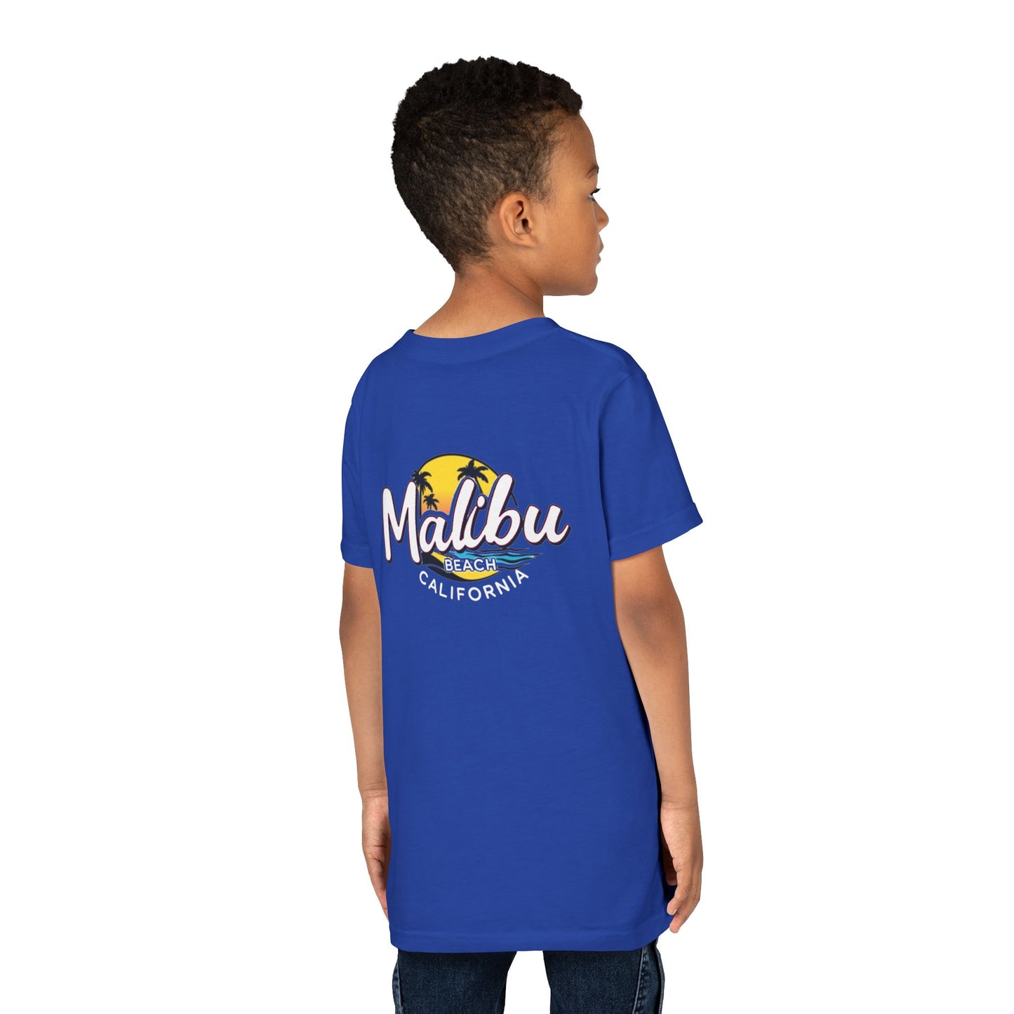 Retro Malibu Unisex Youth Short Sleeve Tee