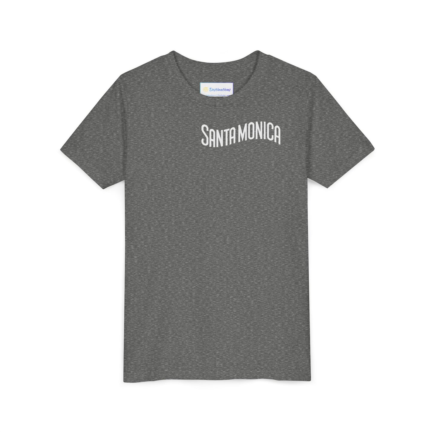 Vibrant Santa Monica Youth Short Sleeve Tee