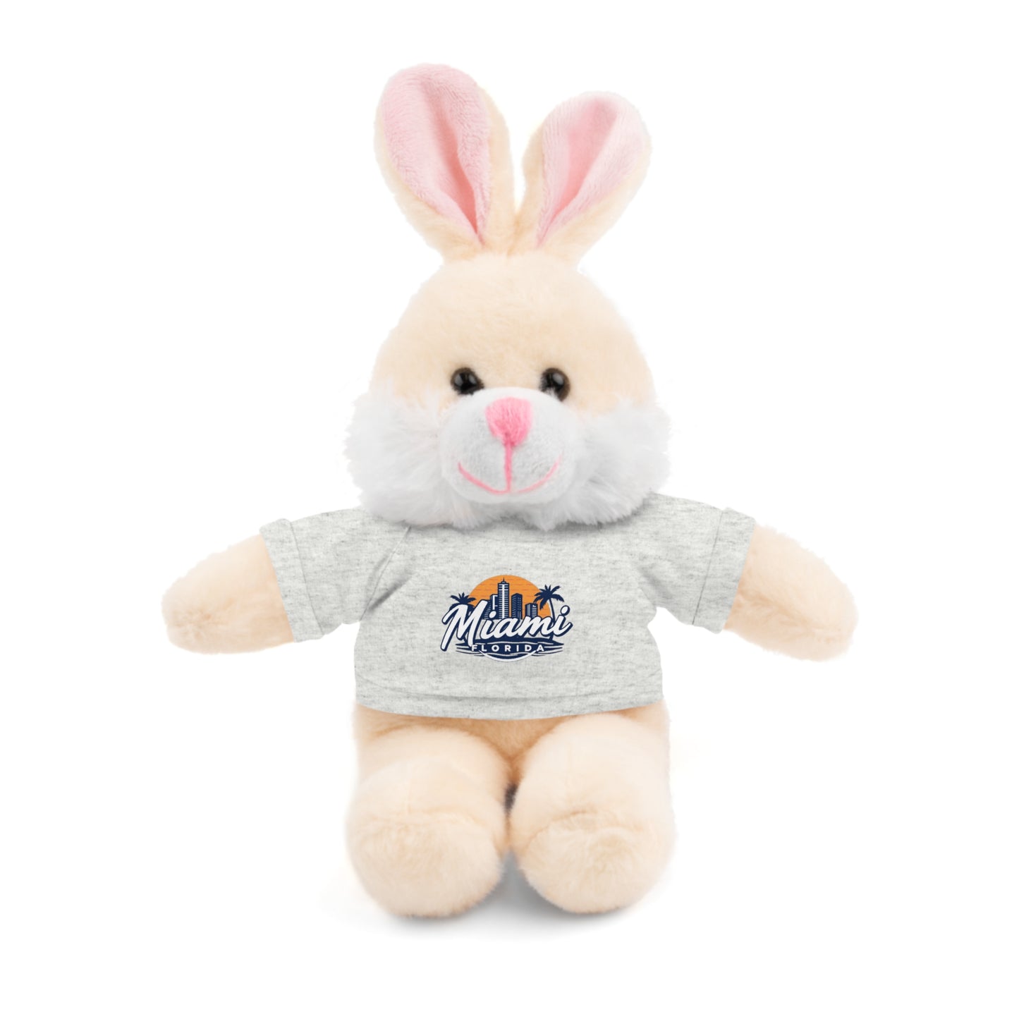 Retro Miami Stuffed Animals with Tee