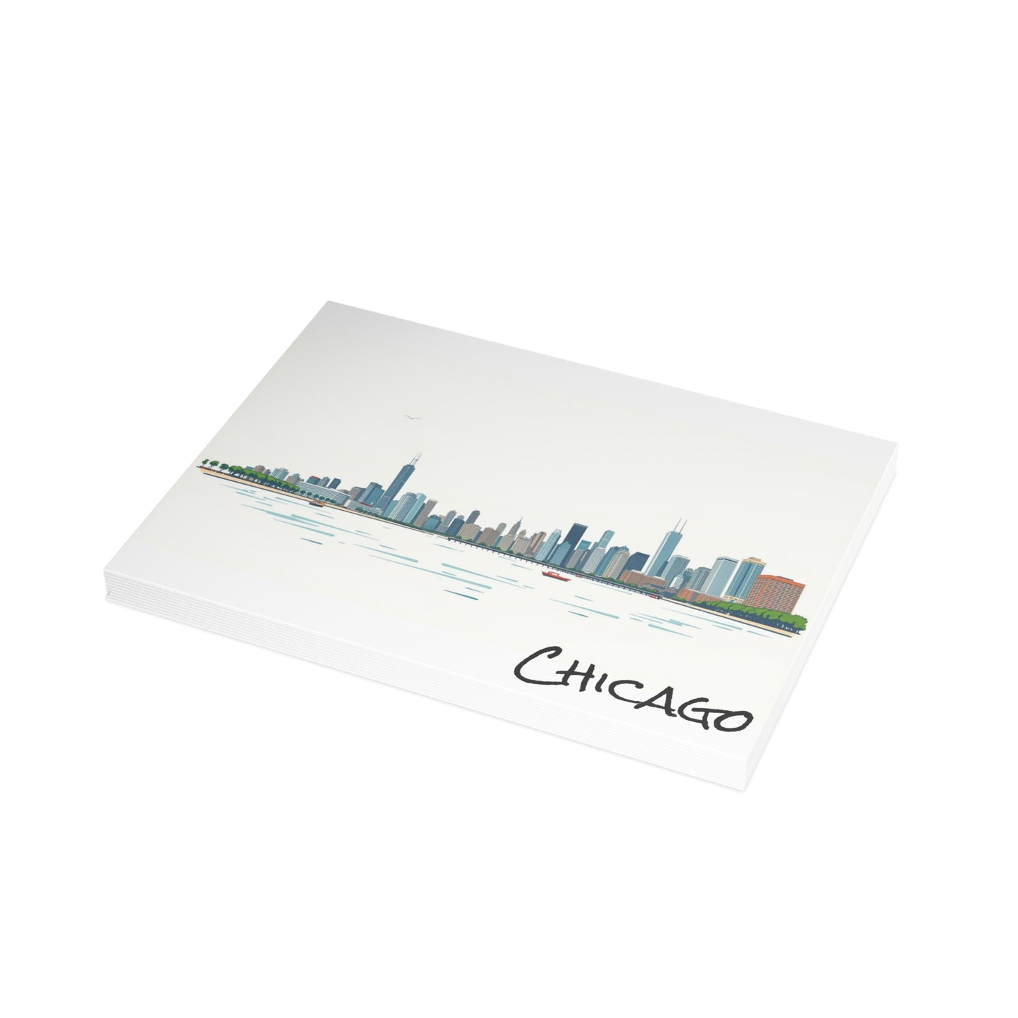 Chicago Skyline 2 Postcard Bundle