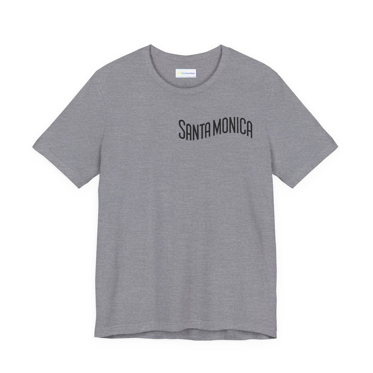 Vibrant Santa Monica Unisex Jersey Short Sleeve Tee