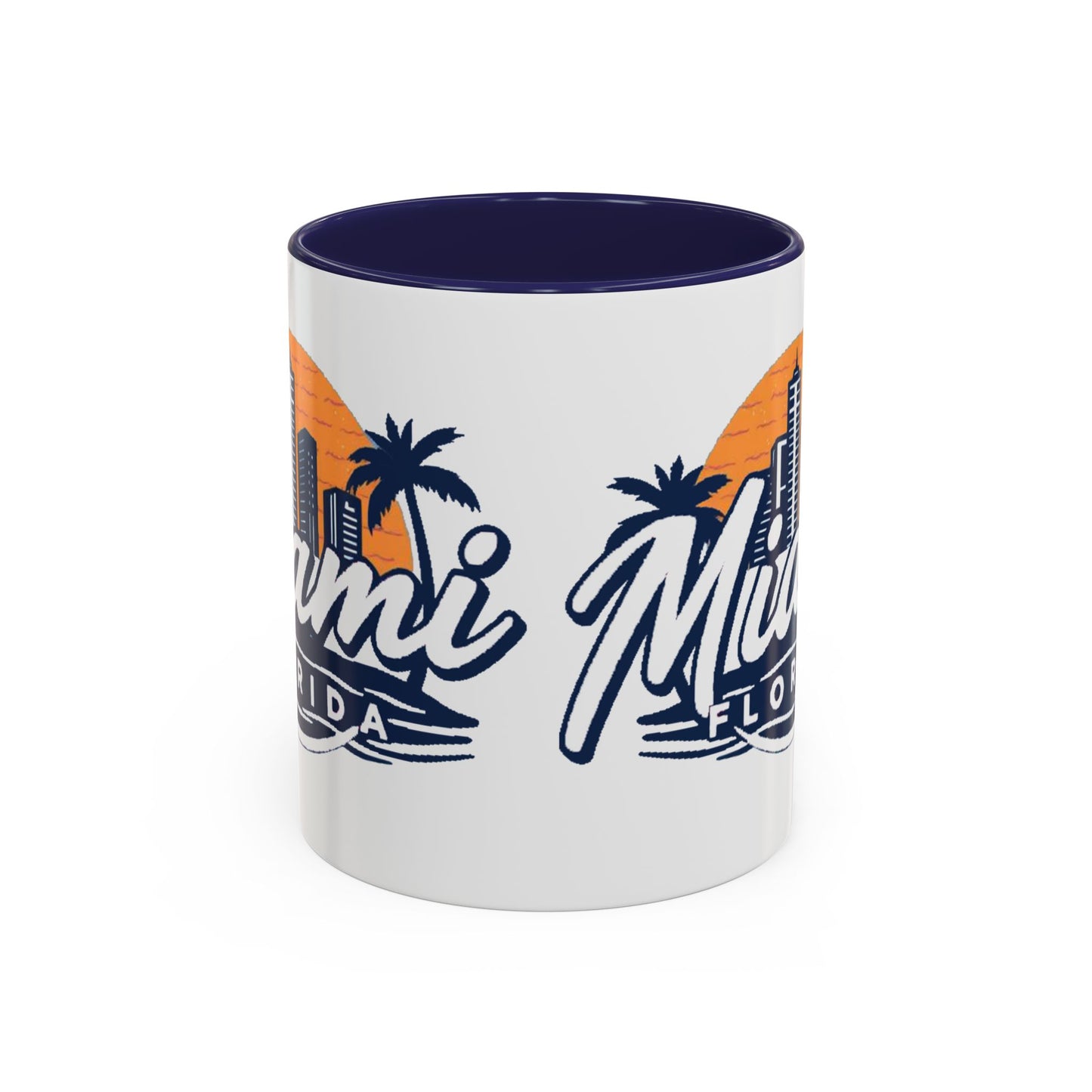 Retro Miami Accent Coffee Mug
