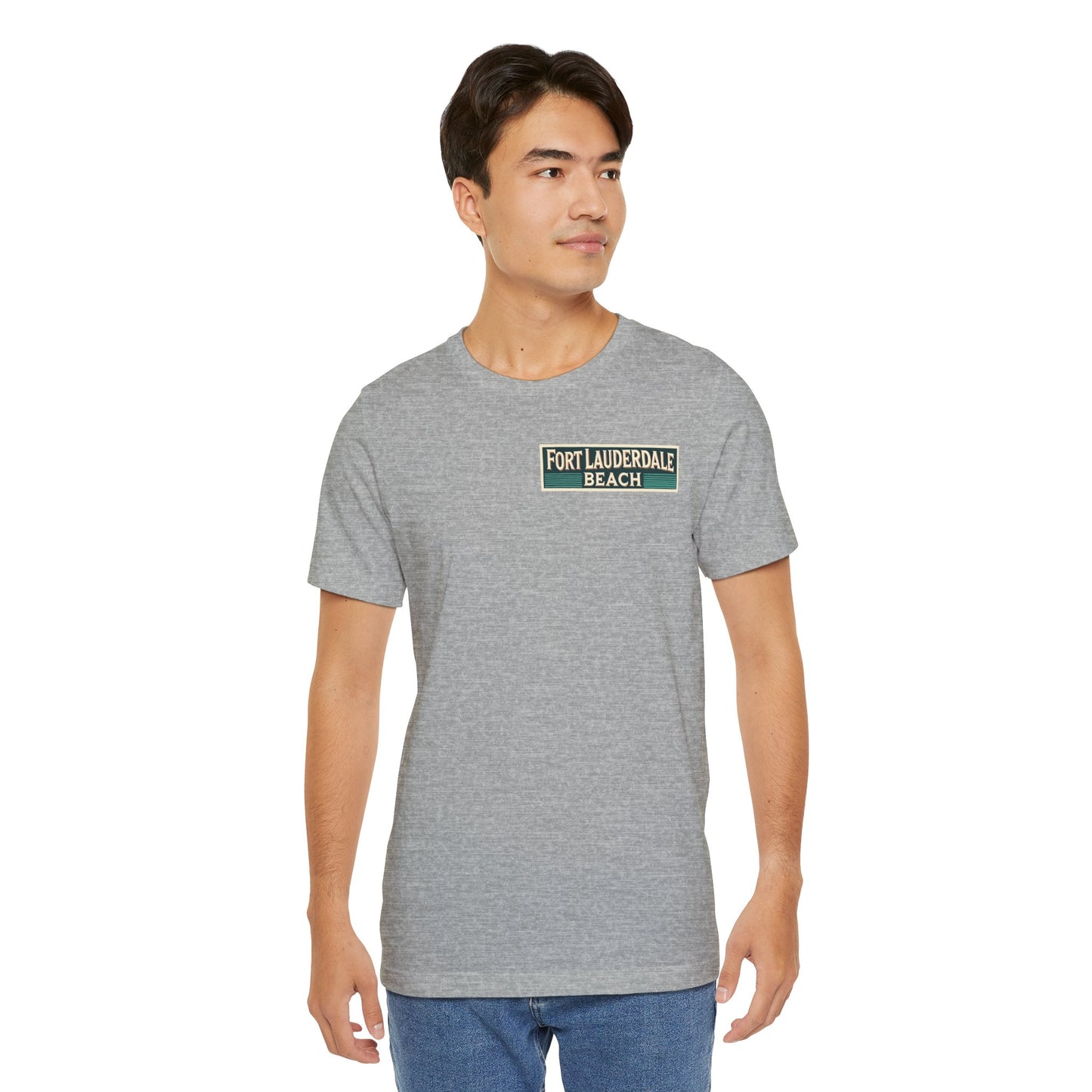 Vintage Fort Lauderdale Unisex Jersey Short Sleeve Tee