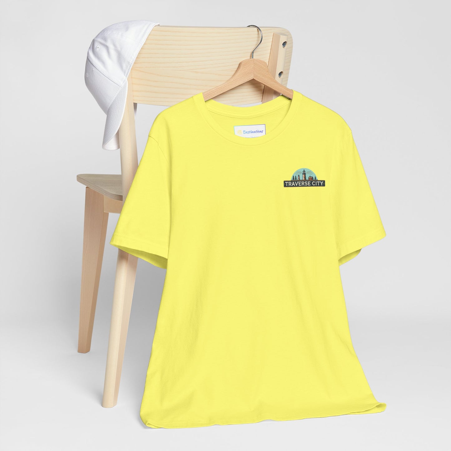 Vintage Traverse City Unisex Jersey Short Sleeve Tee