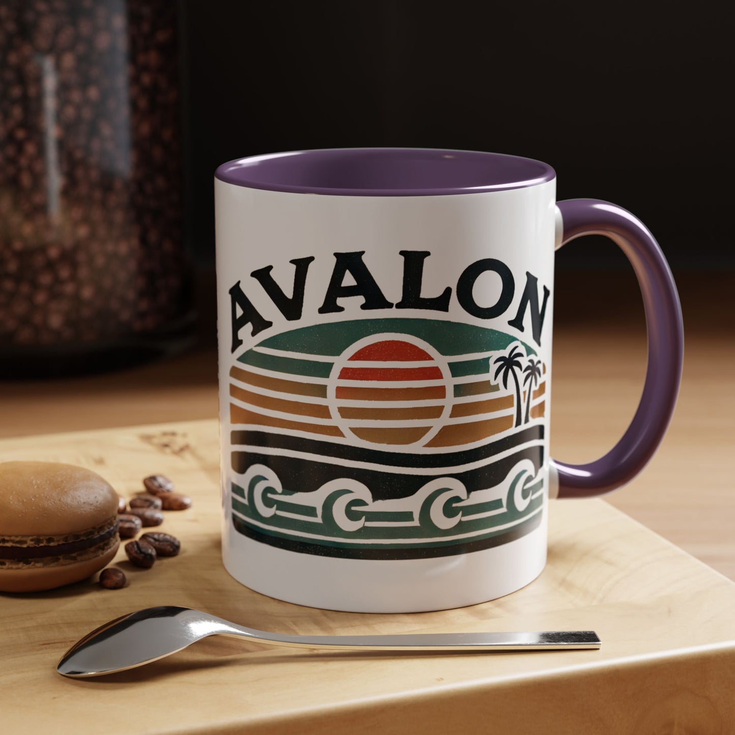 Retro Avalon Accent Coffee Mug