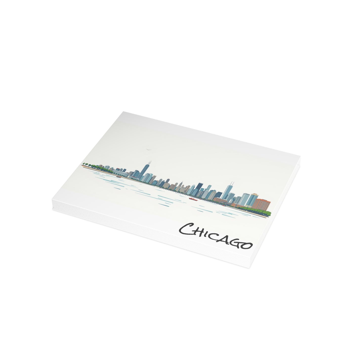 Chicago Skyline 2 Postcard Bundle