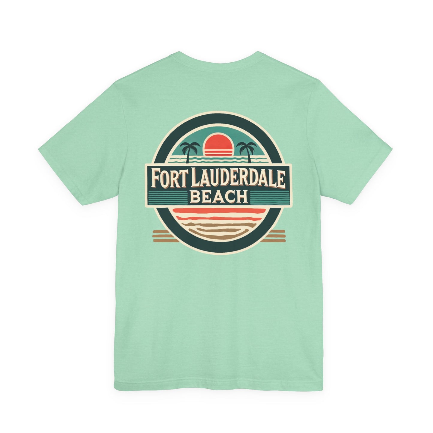 Vintage Fort Lauderdale Unisex Jersey Short Sleeve Tee