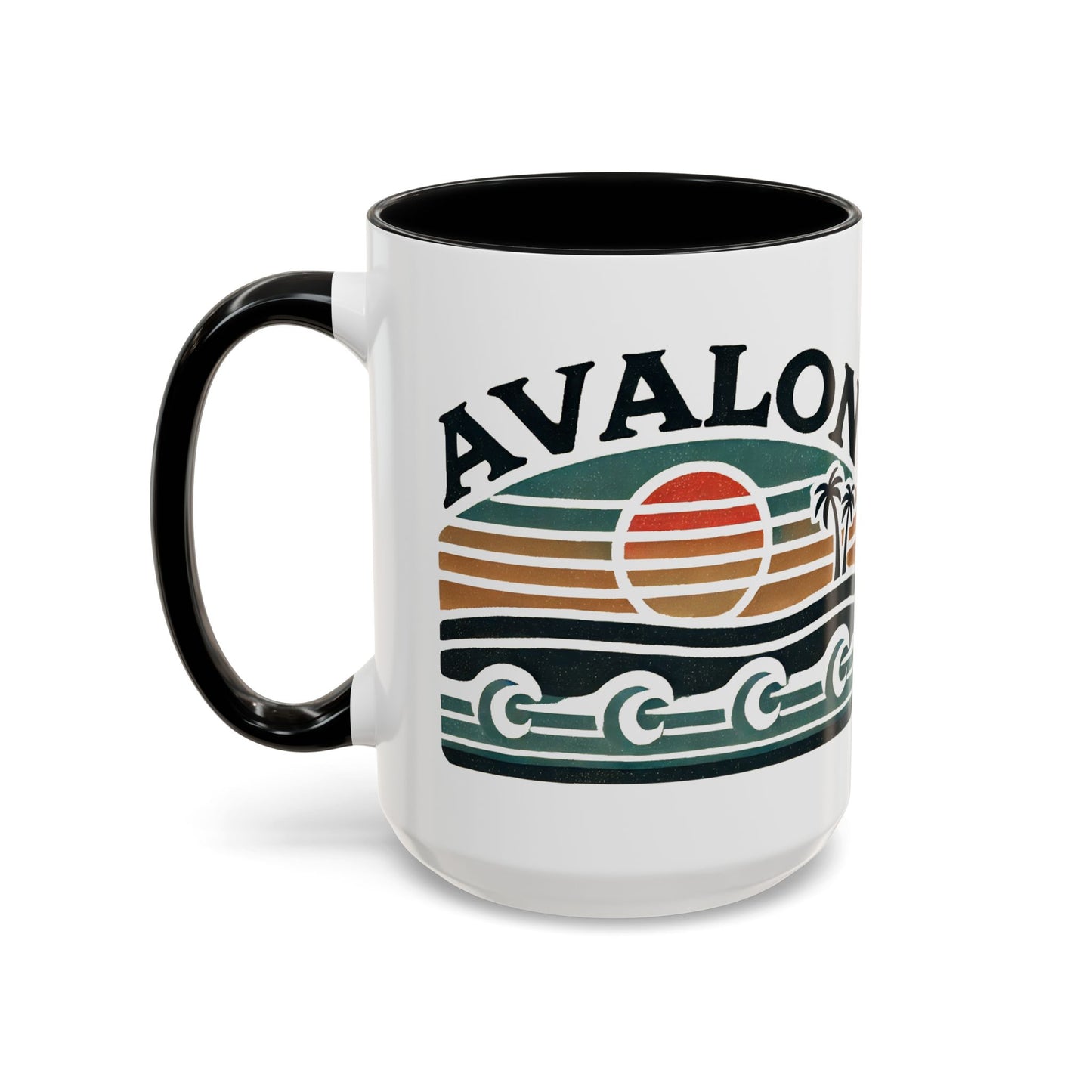Retro Avalon Accent Coffee Mug