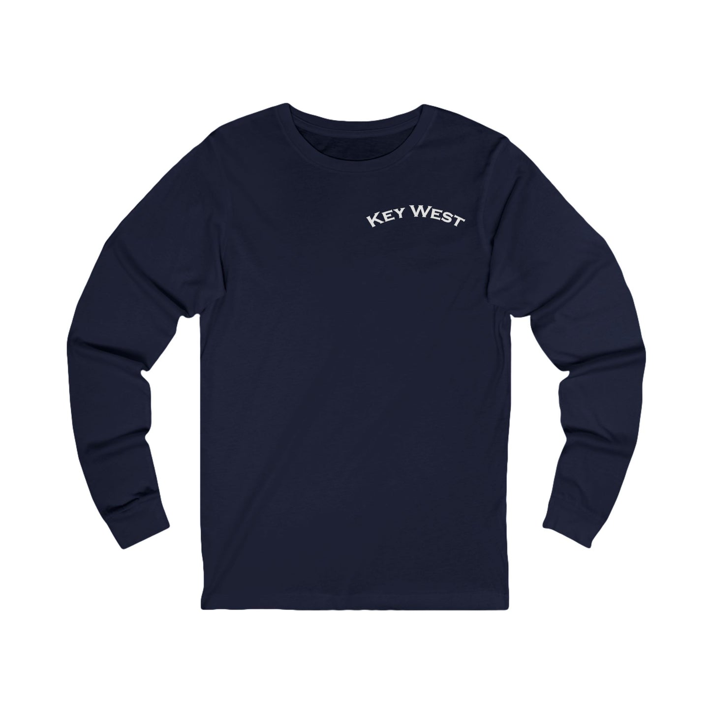Vibrant Key West Unisex Jersey Long Sleeve Tee