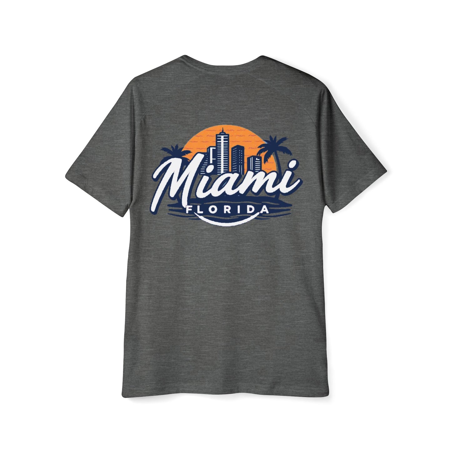 Retro Miami Men's Raglan T-Shirt