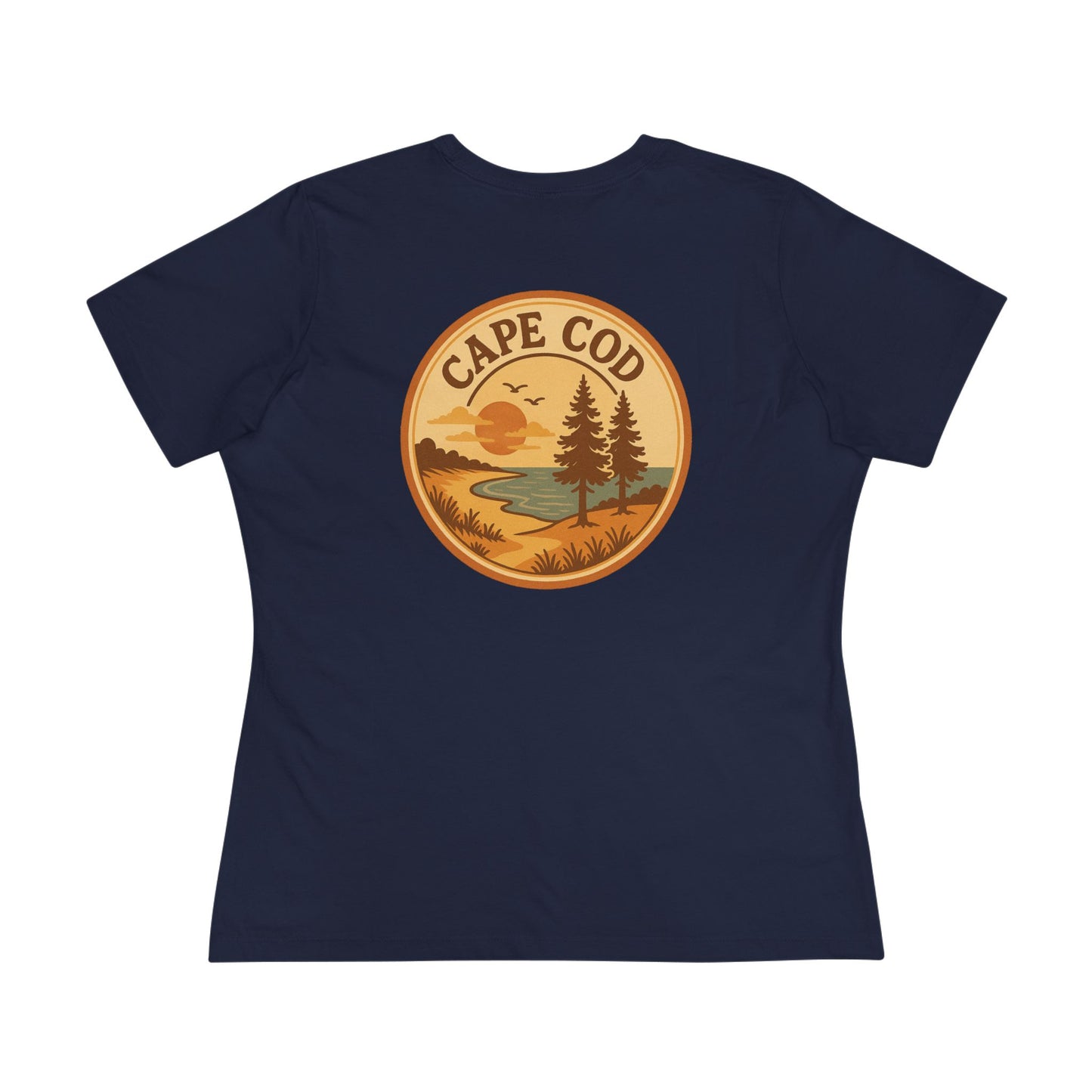 Rustic Cape Cod Women's Cotton Tee