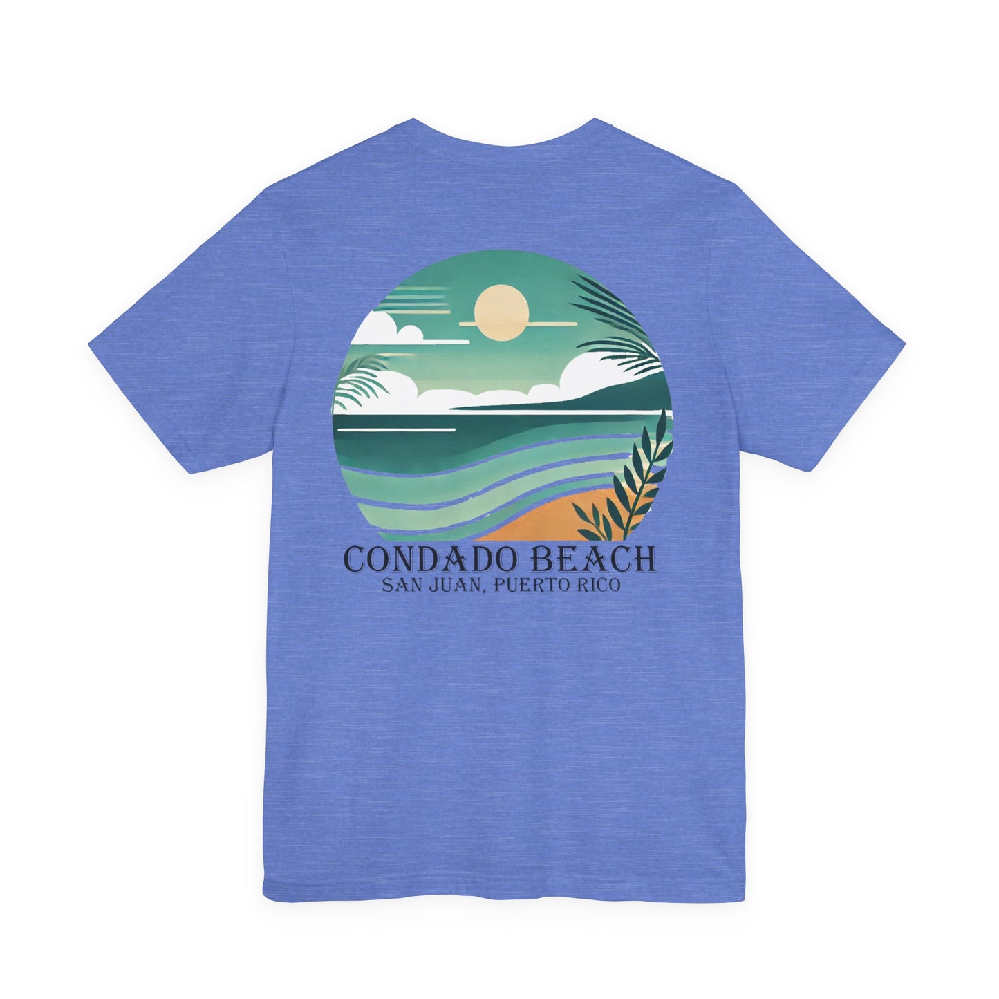 Coastal Vibes Condado Beach Unisex Jersey Short Sleeve Tee