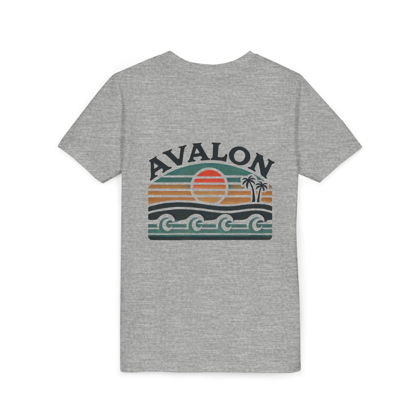 Retro Avalon Sunset Youth Short Sleeve Tee