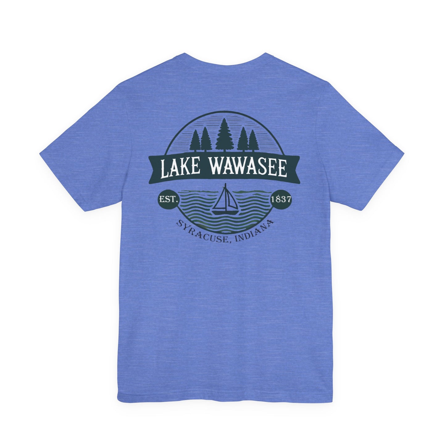 Vintage Lake Wawasee Unisex Jersey Short Sleeve Tee