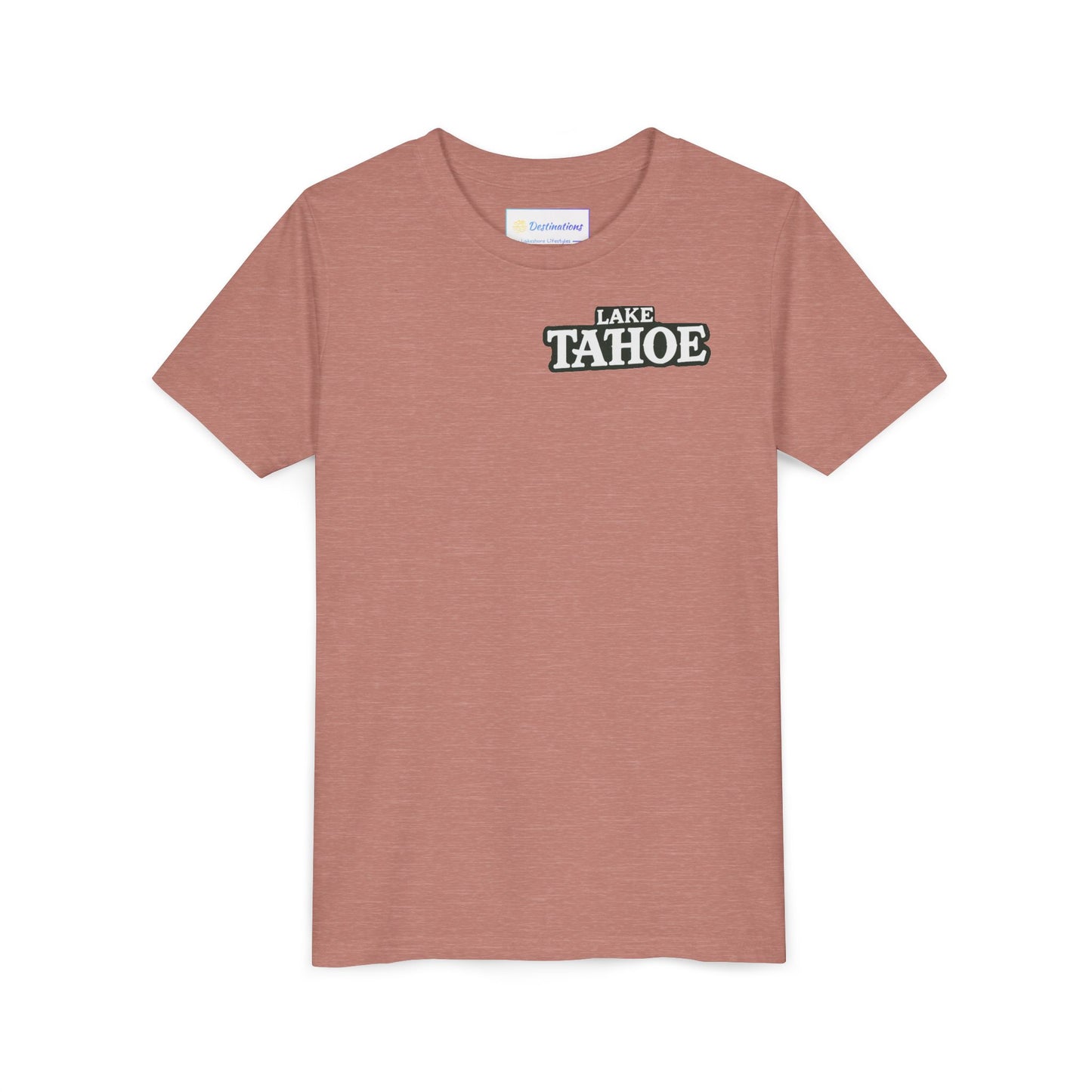 Vintage Lake Tahoe Unisex Youth Short Sleeve Tee