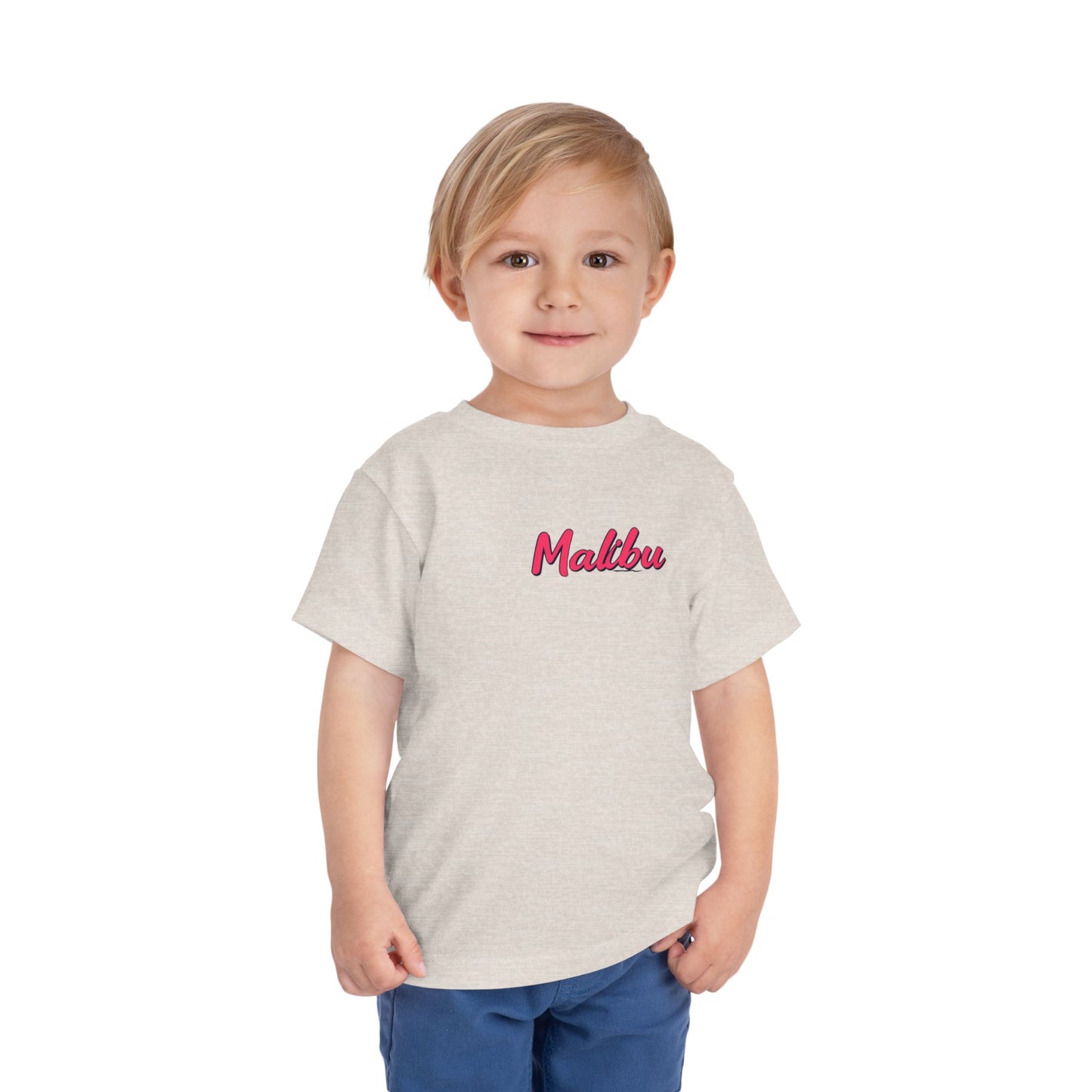 Retro Malibu Unisex Toddler Short Sleeve Tee