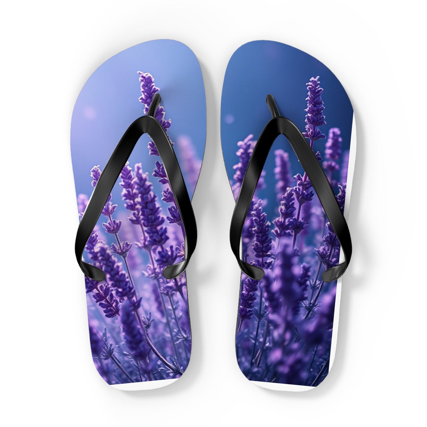 Lavender Flip Flops