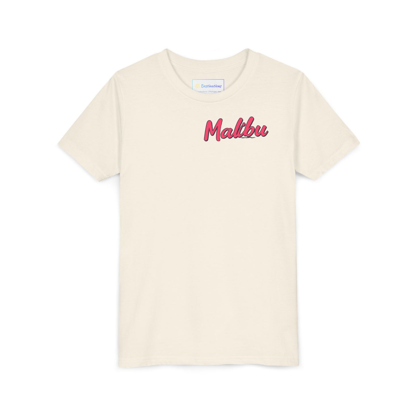 Retro Malibu Unisex Youth Short Sleeve Tee