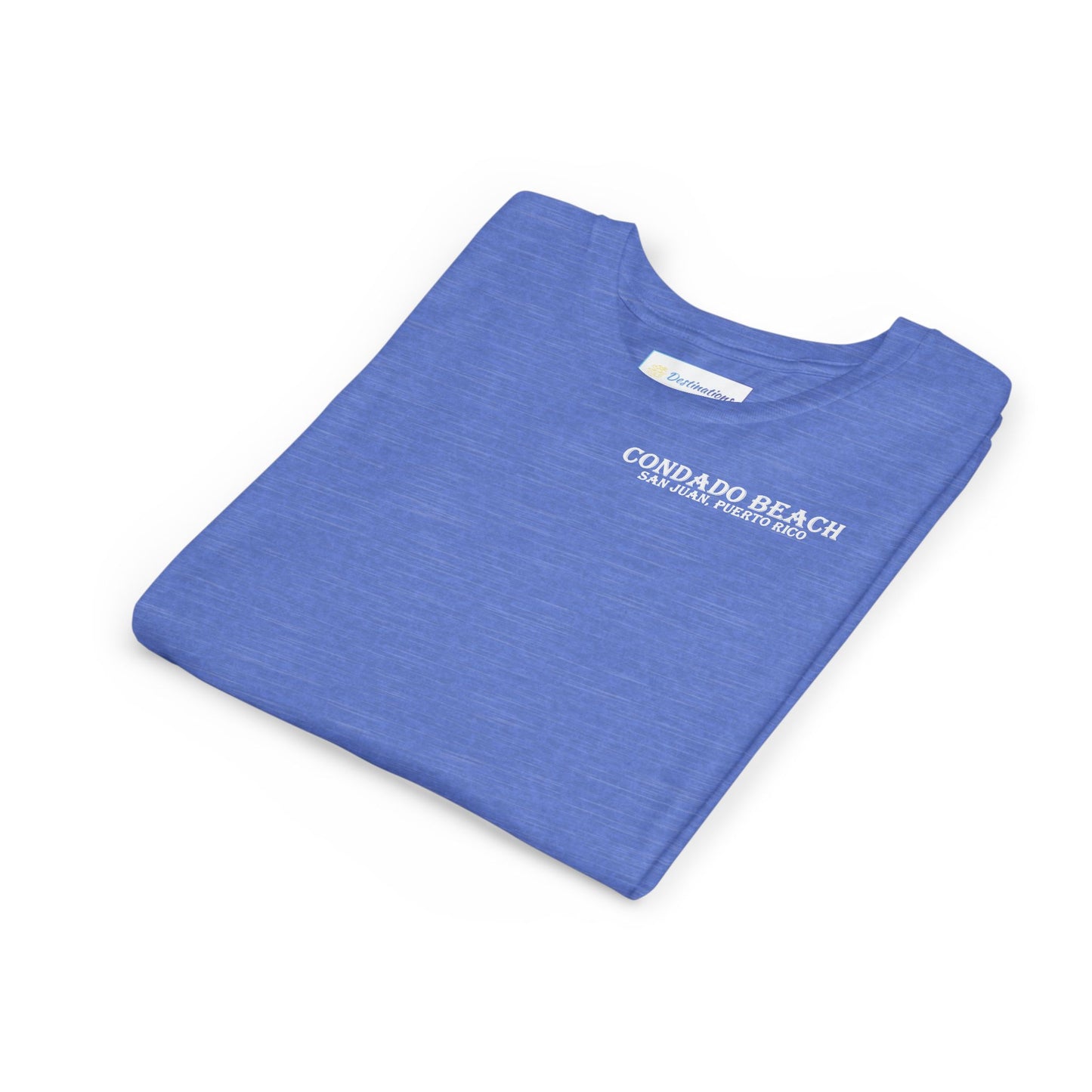 Coastal Vibes Condado Beach Unisex Youth Short Sleeve Tee