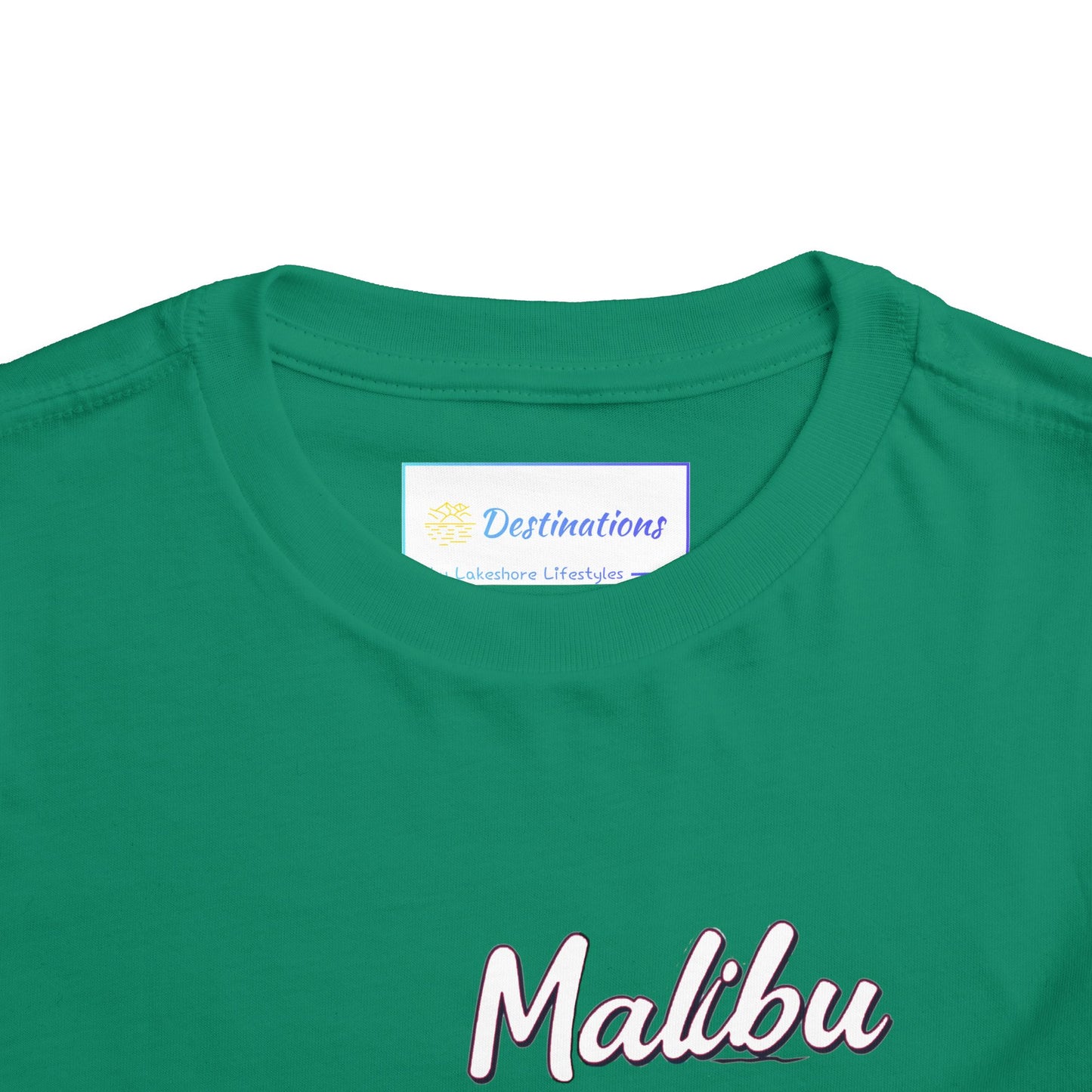 Retro Malibu Unisex Toddler Short Sleeve Tee