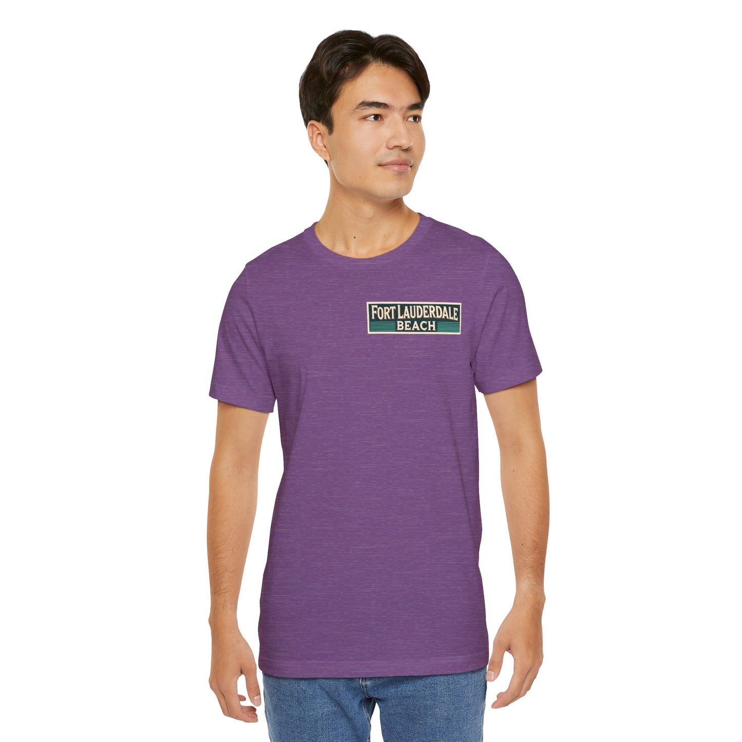 Vintage Fort Lauderdale Unisex Jersey Short Sleeve Tee