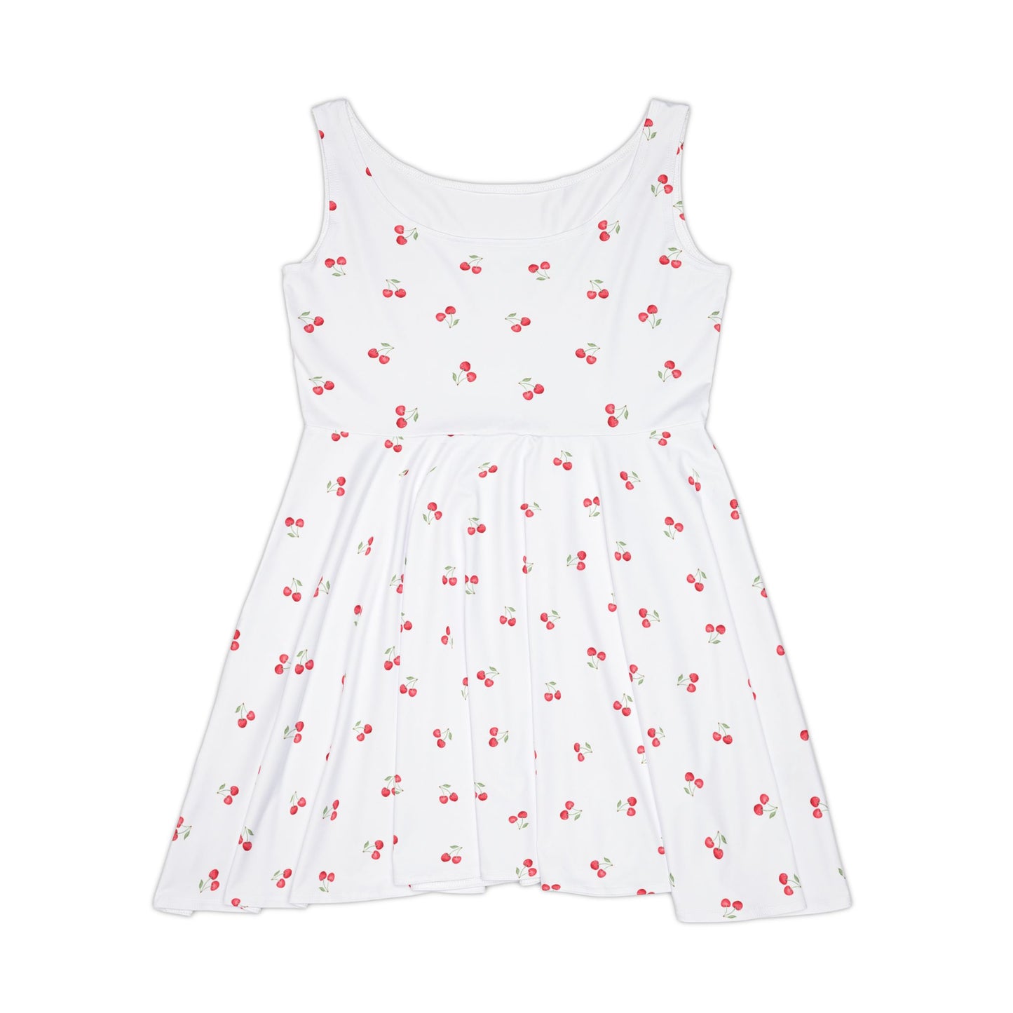 Cherry Print Skater Dress
