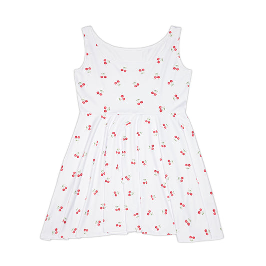 Cherry Print Skater Dress