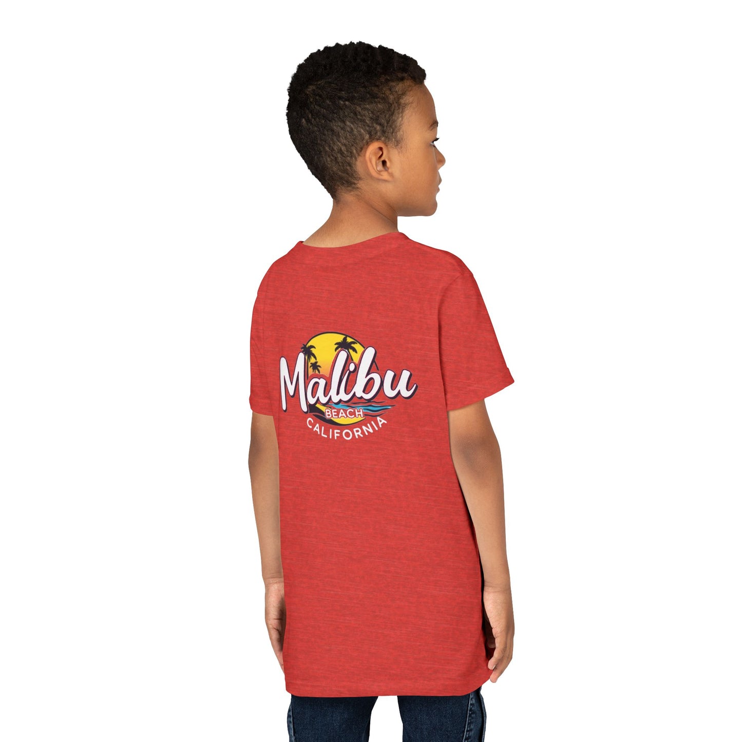 Retro Malibu Unisex Youth Short Sleeve Tee