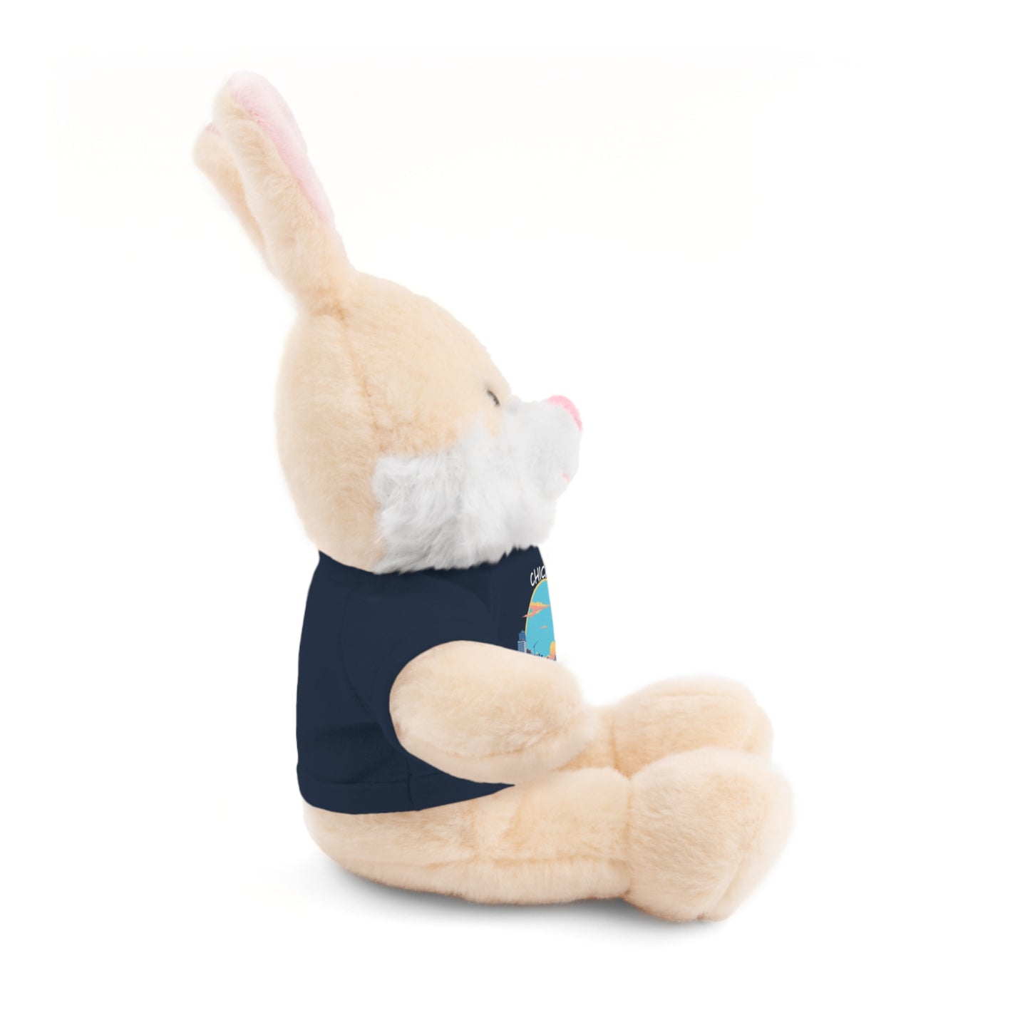 Retro Chicago Sunset Stuffed Animals with Tee