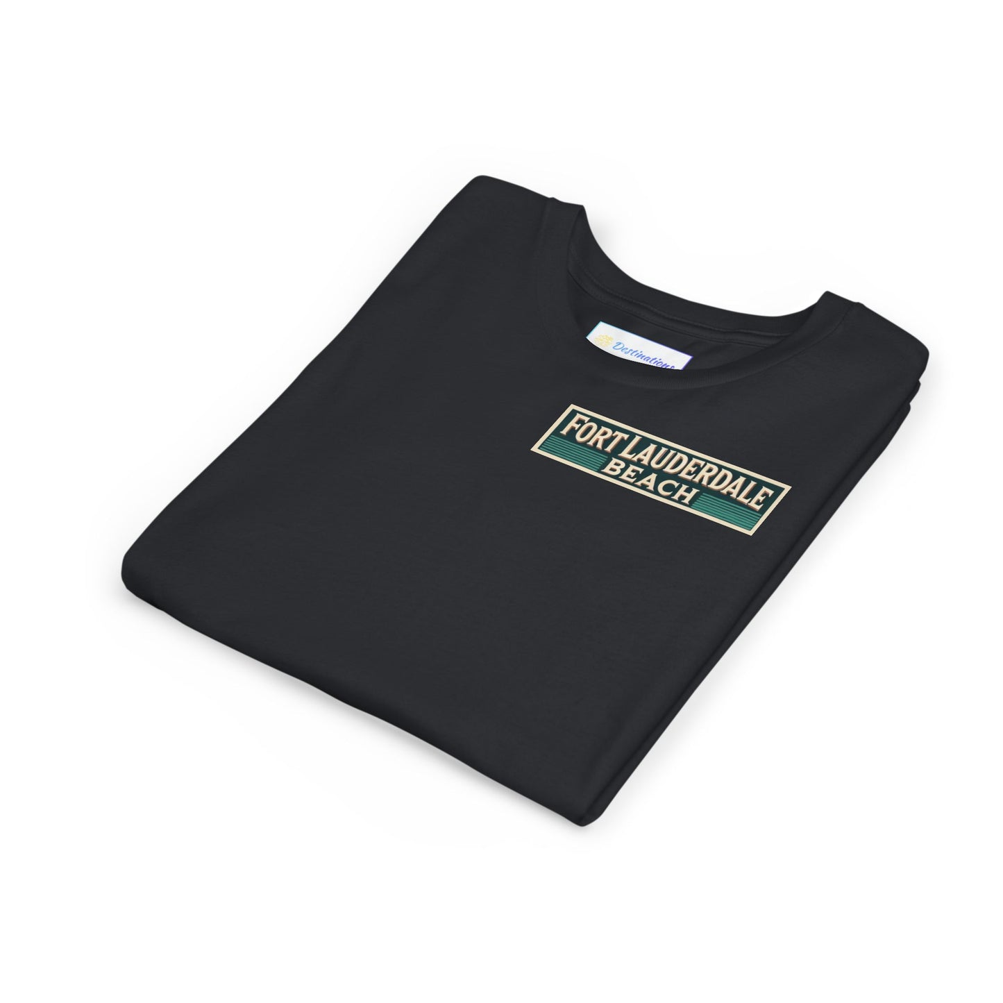Vintage Fort Lauderdale Unisex Youth Short Sleeve Tee