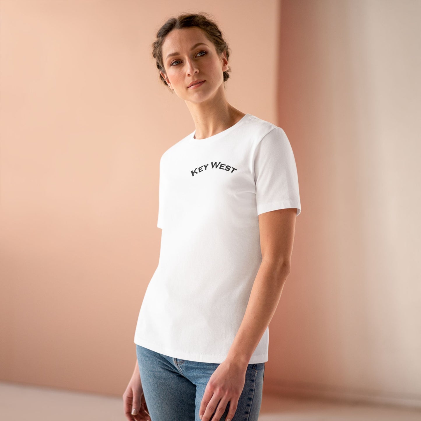 Vibrant Key West Women's Cotton Tee