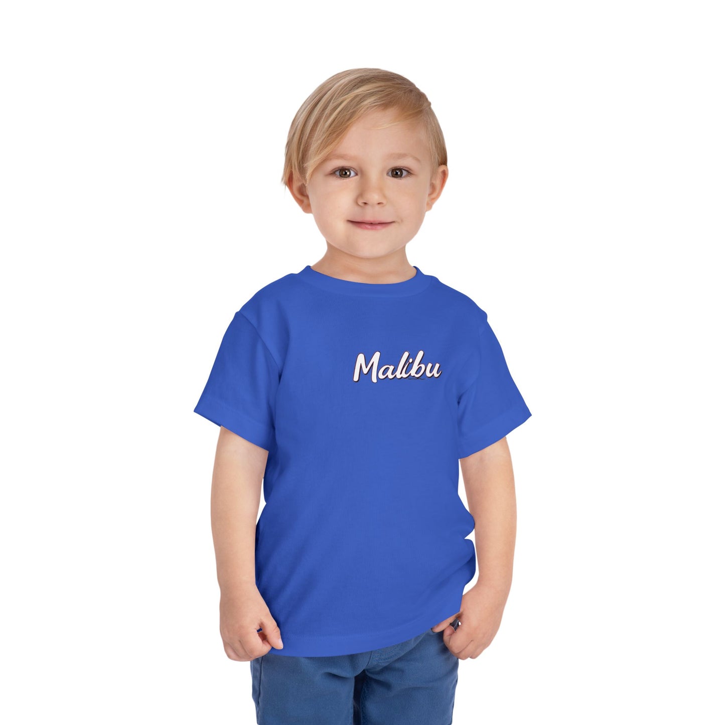 Retro Malibu Unisex Toddler Short Sleeve Tee