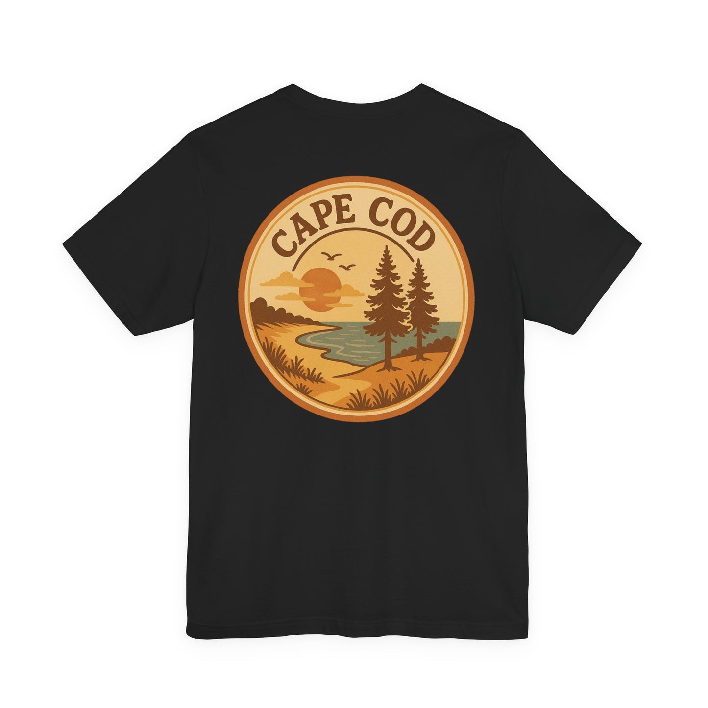 Rustic Cape Cod Unisex Jersey Short Sleeve Tee