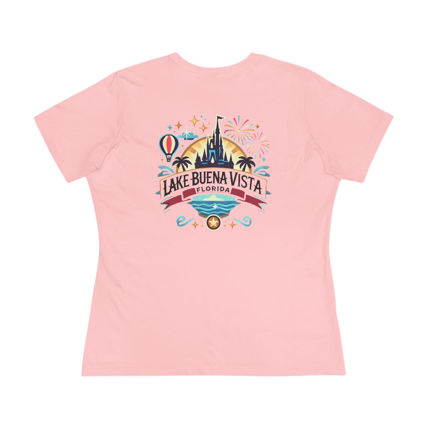 Adventurous Lake Buena Vista Women's Cotton Tee