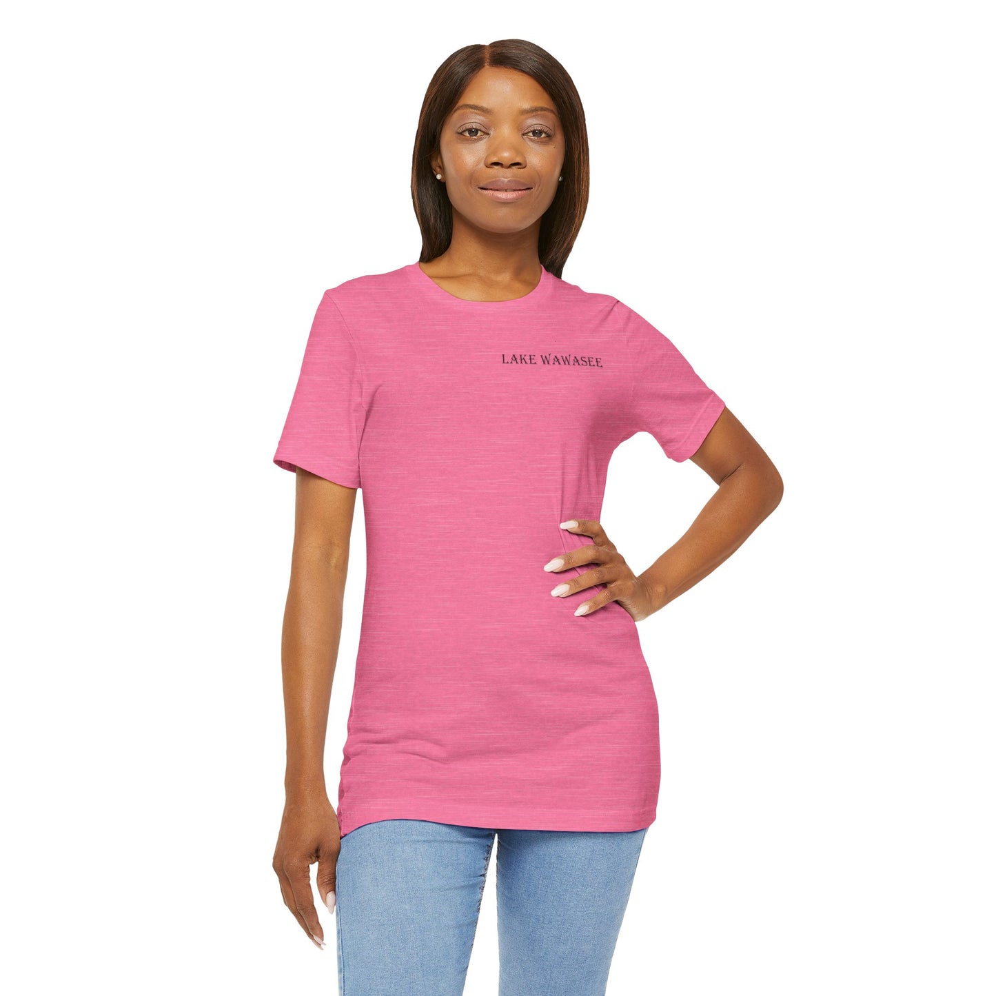 Latitudes Lake Wawasee Unisex Jersey Short Sleeve Tee