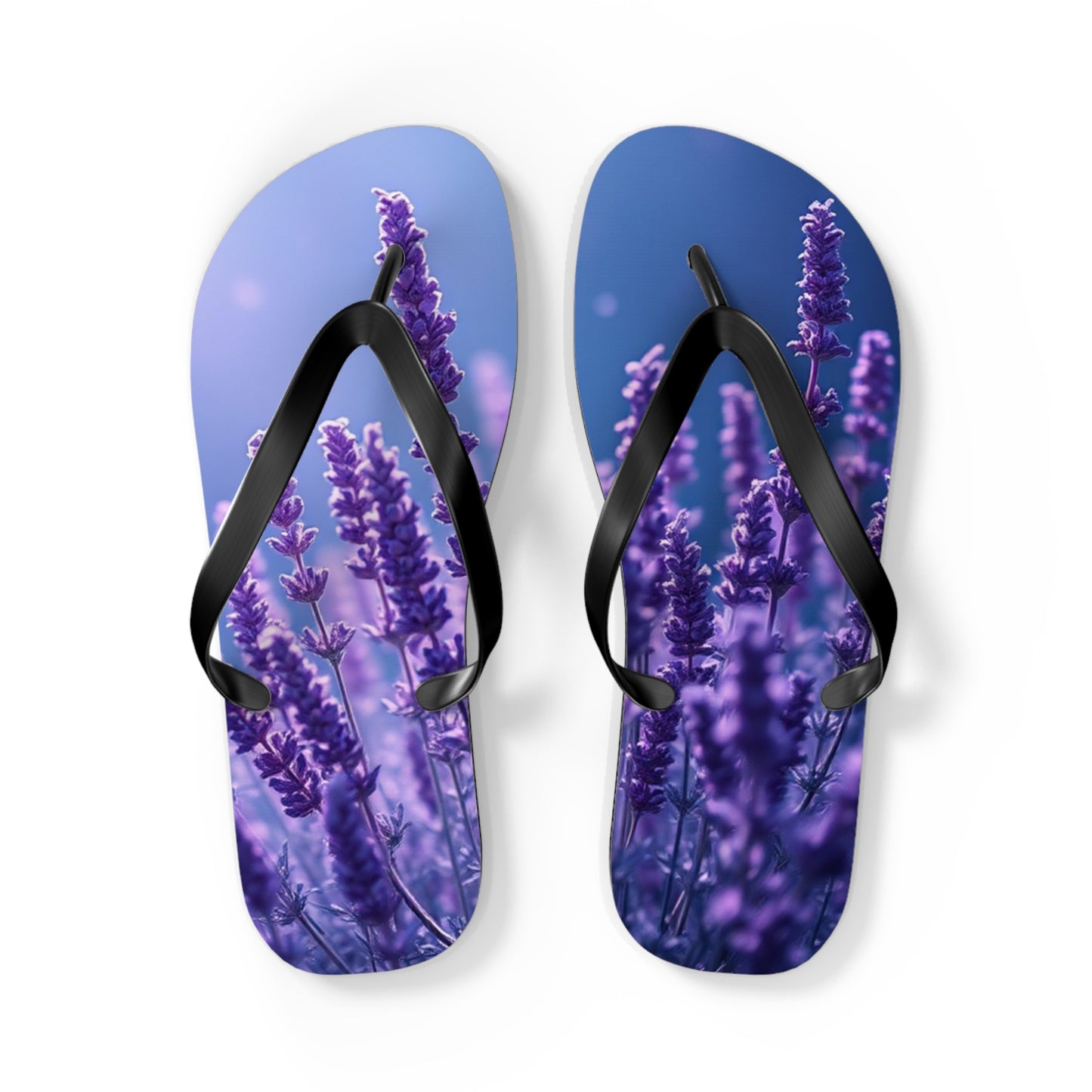 Lavender Flip Flops