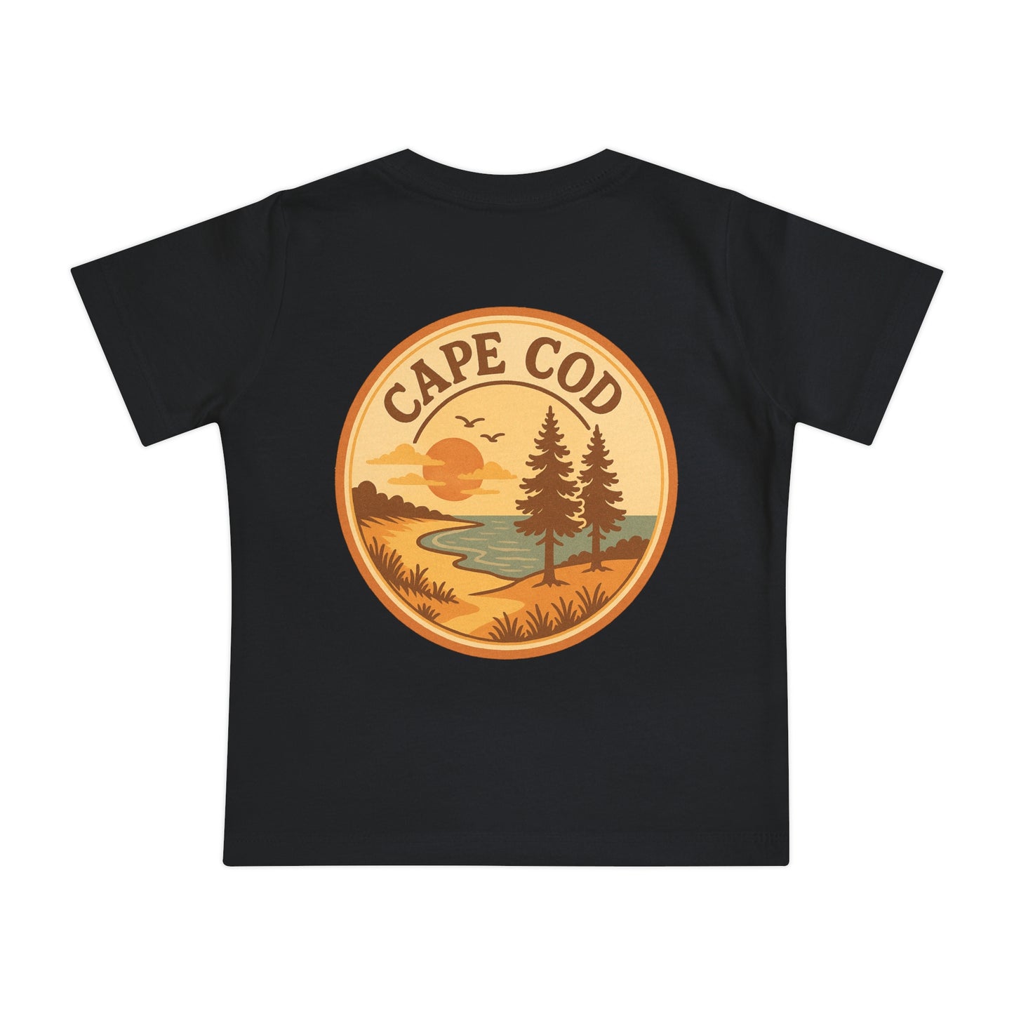 Rustic Cape Cod Unisex Baby Short Sleeve T-Shirt