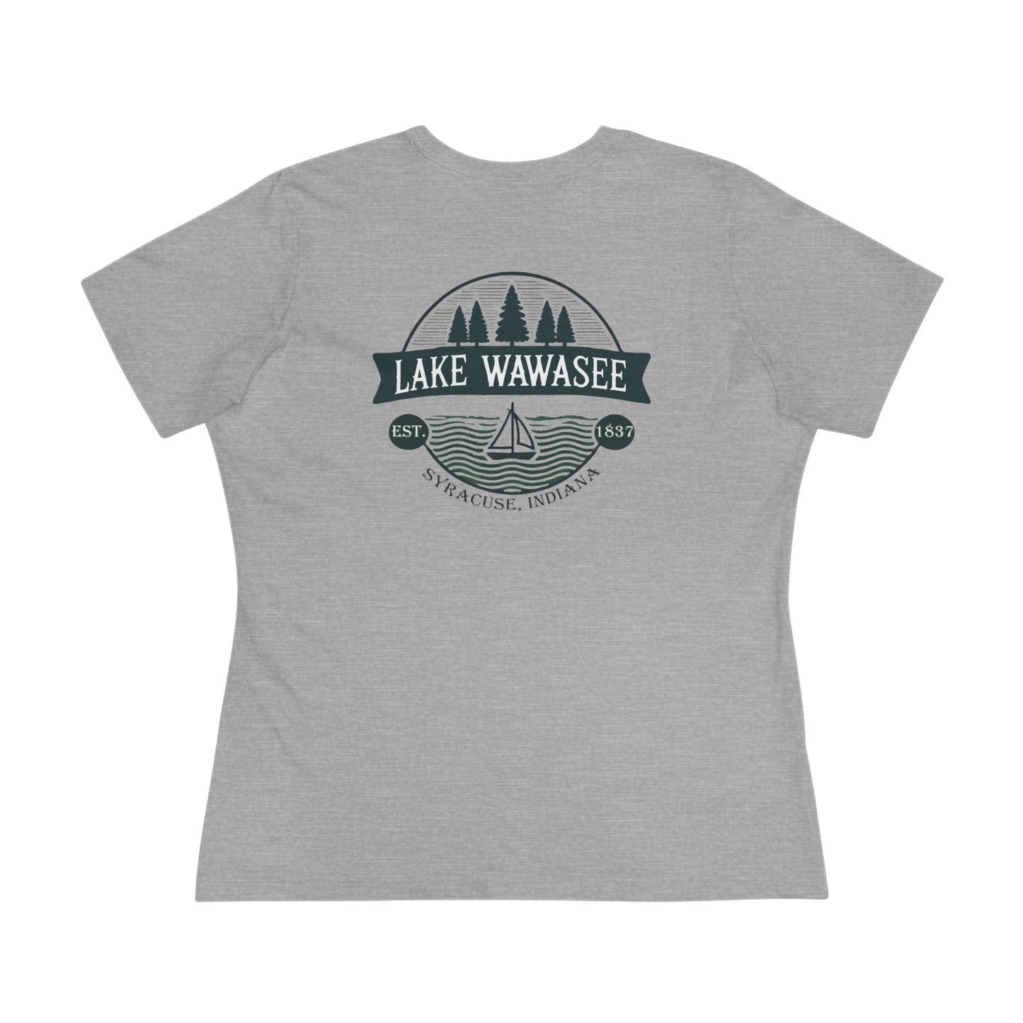 Vintage Lake Wawasee Women's Cotton Tee