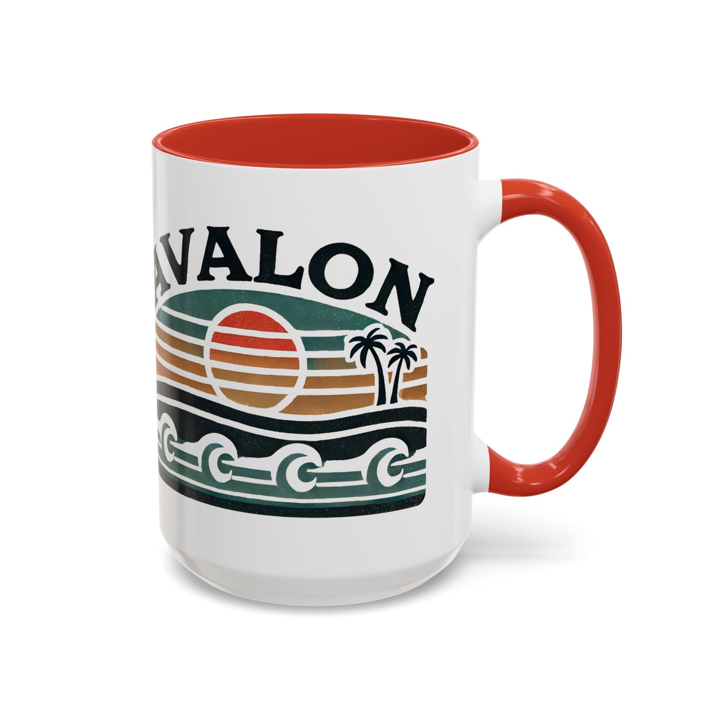 Retro Avalon Accent Coffee Mug