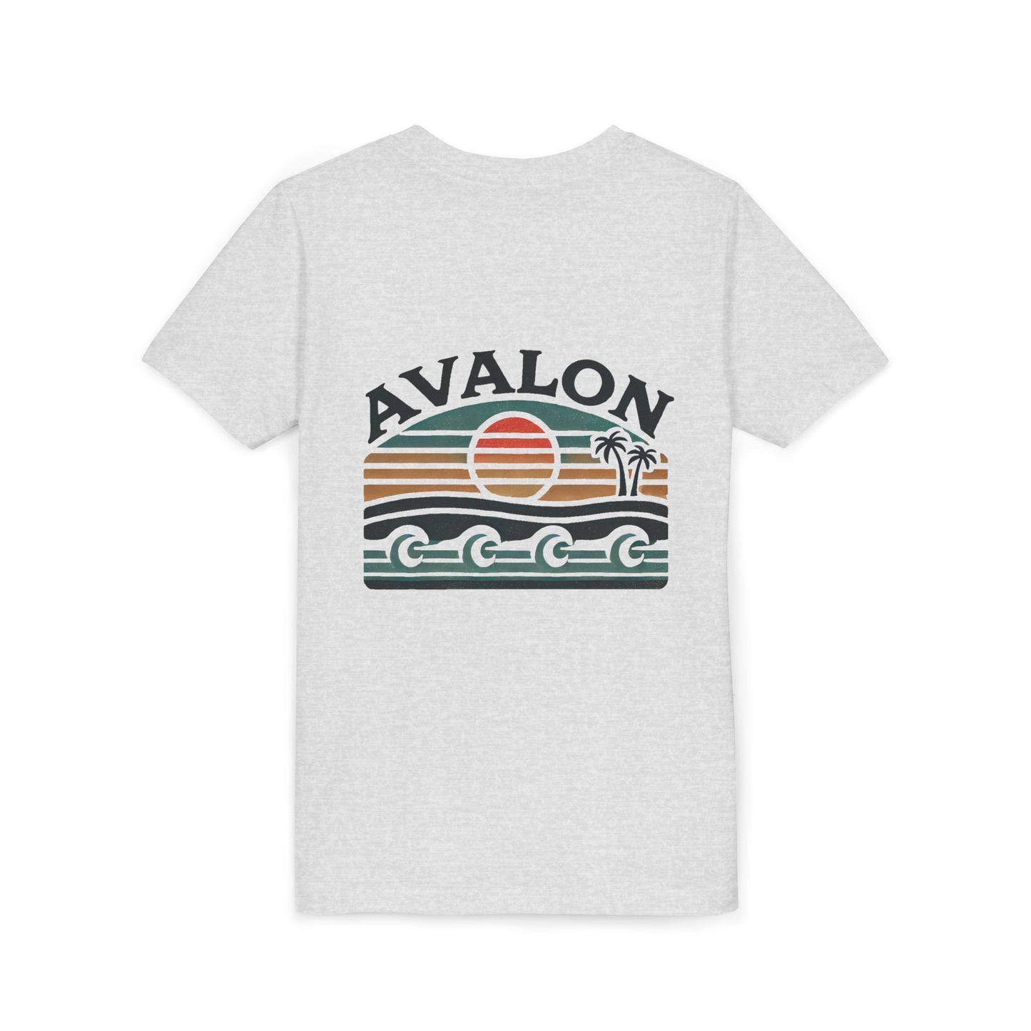 Retro Avalon Sunset Youth Short Sleeve Tee