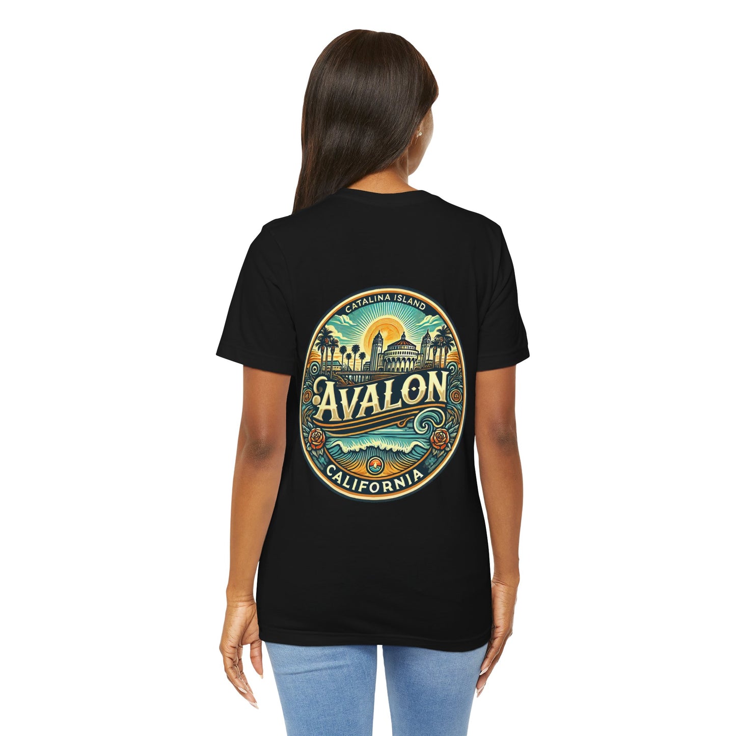 Elegant Avalon Unisex Jersey Short Sleeve Tee