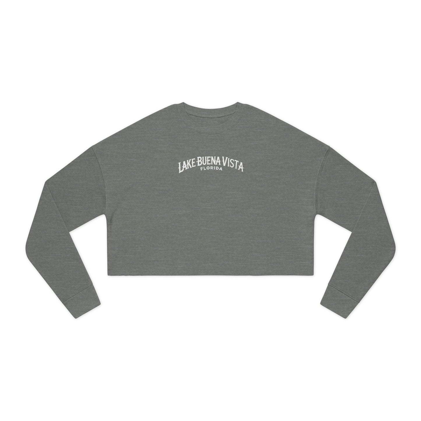 Adventurous Lake Buena Vista Women's Cropped Sweatshirt