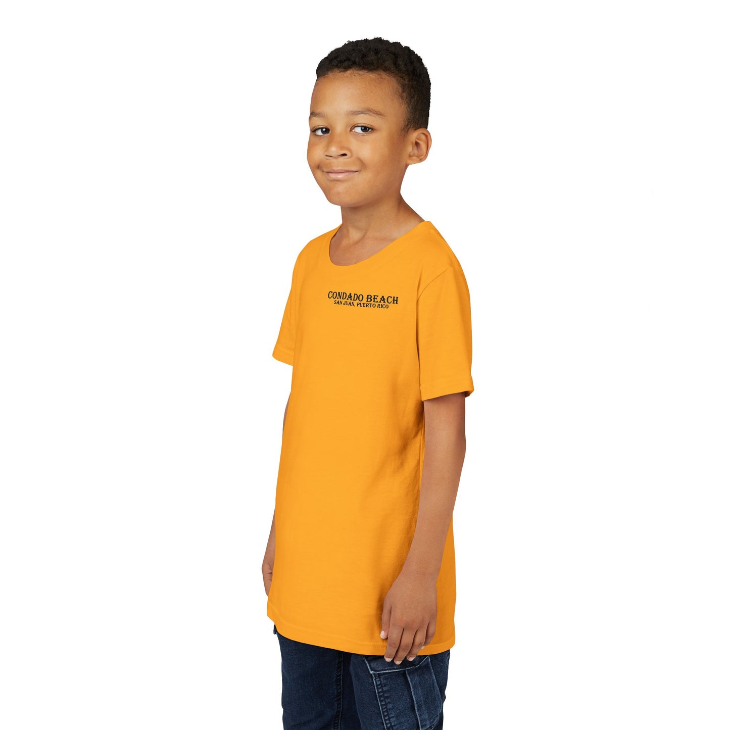 Coastal Vibes Condado Beach Unisex Youth Short Sleeve Tee