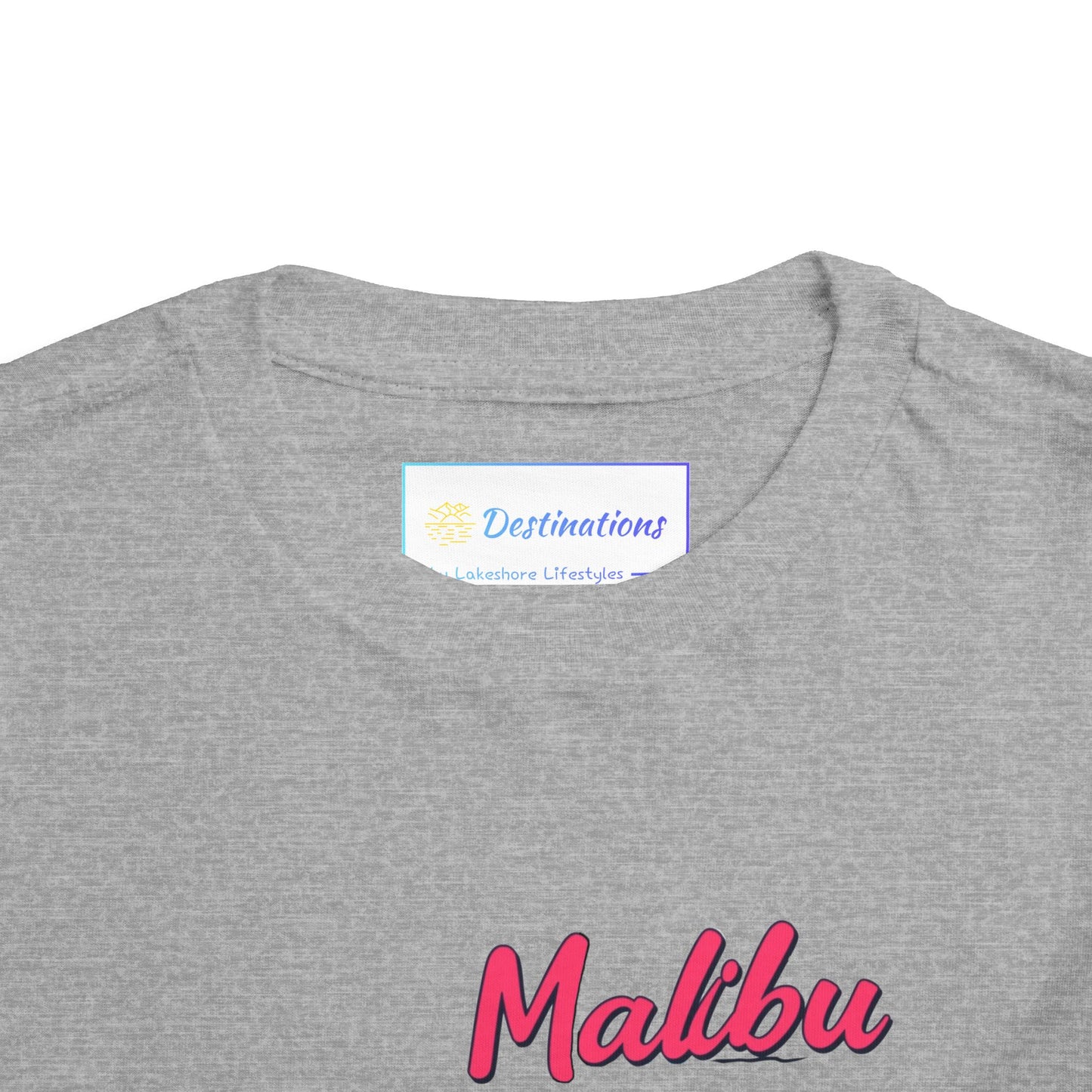 Retro Malibu Unisex Toddler Short Sleeve Tee