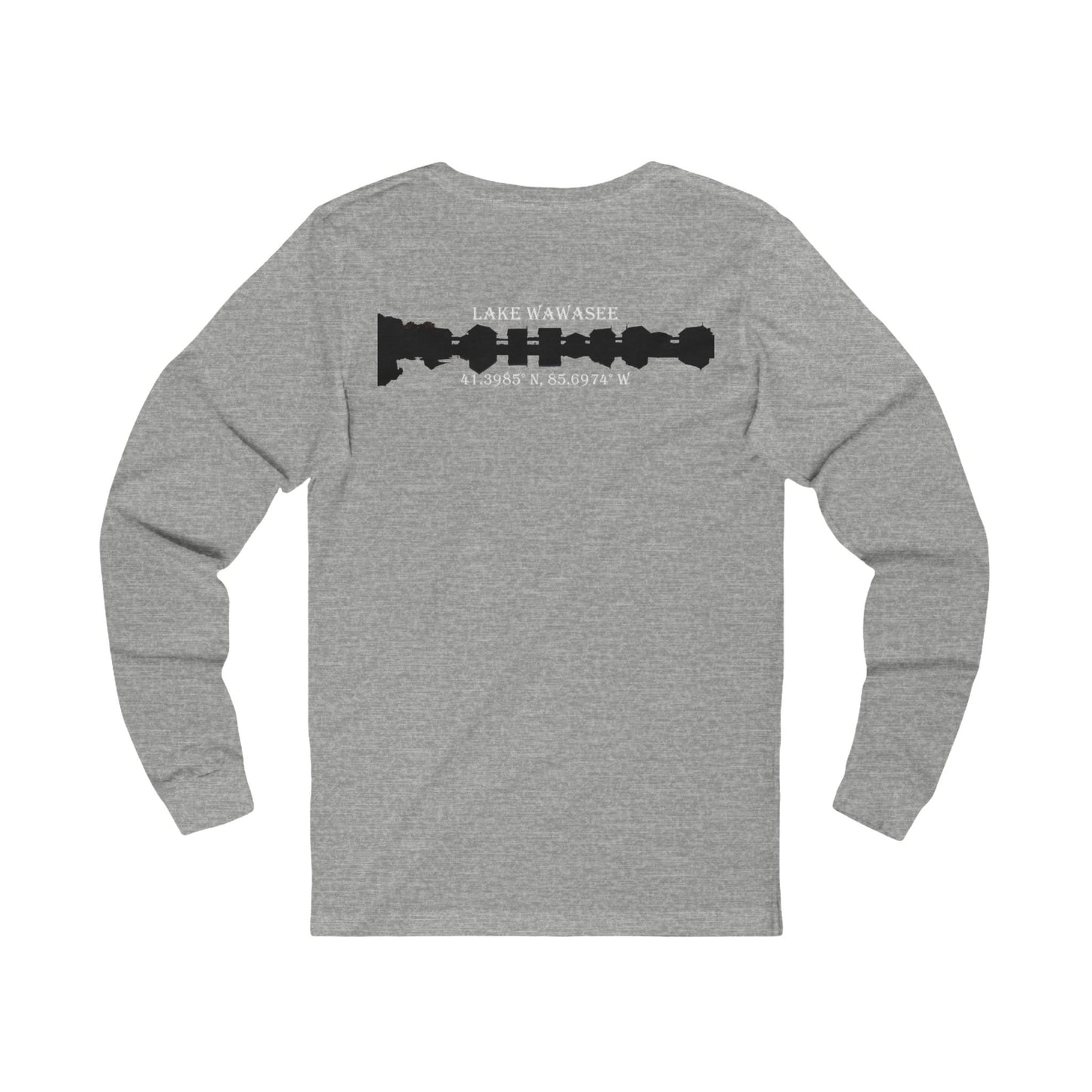 Latitudes Lake Wawasee Unisex Jersey Long Sleeve Tee