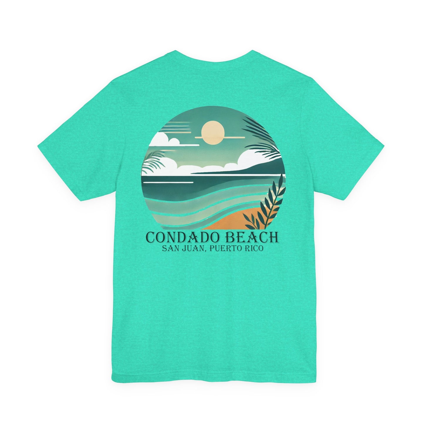 Coastal Vibes Condado Beach Unisex Jersey Short Sleeve Tee