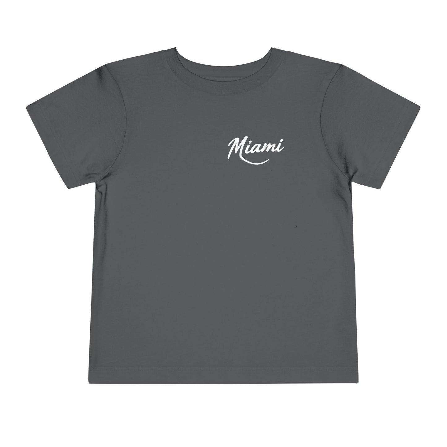 Retro Miami Unisex Toddler Short Sleeve Tee