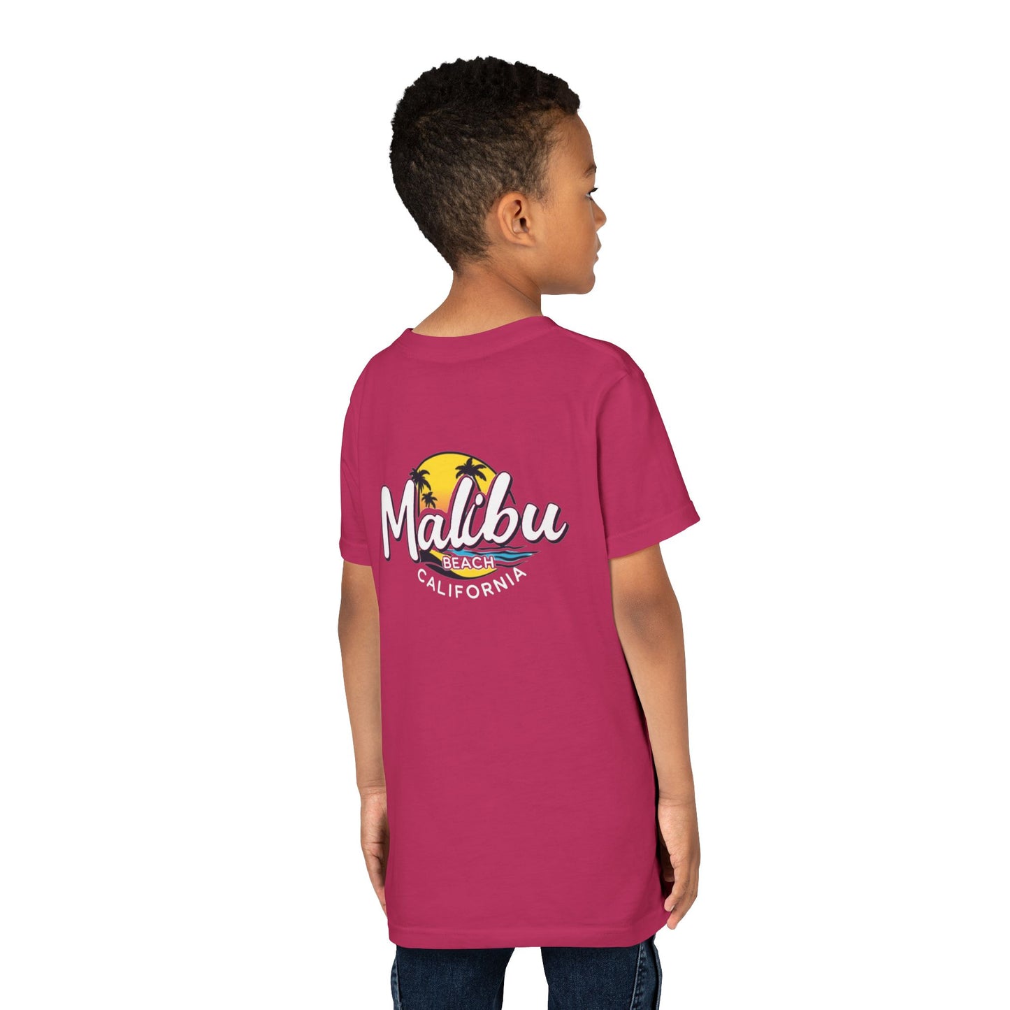 Retro Malibu Unisex Youth Short Sleeve Tee