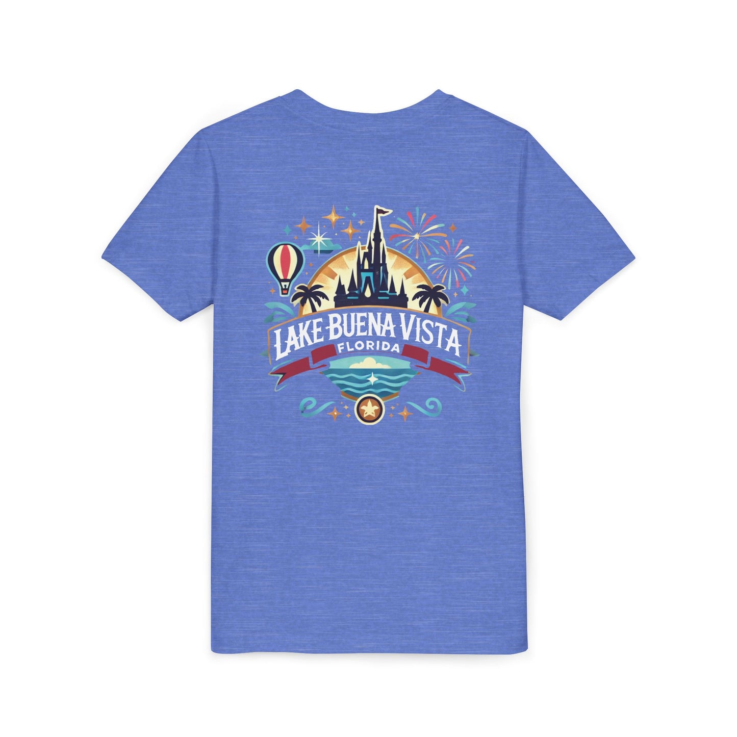Adventurous Lake Buena Vista Unisex Youth Short Sleeve Tee